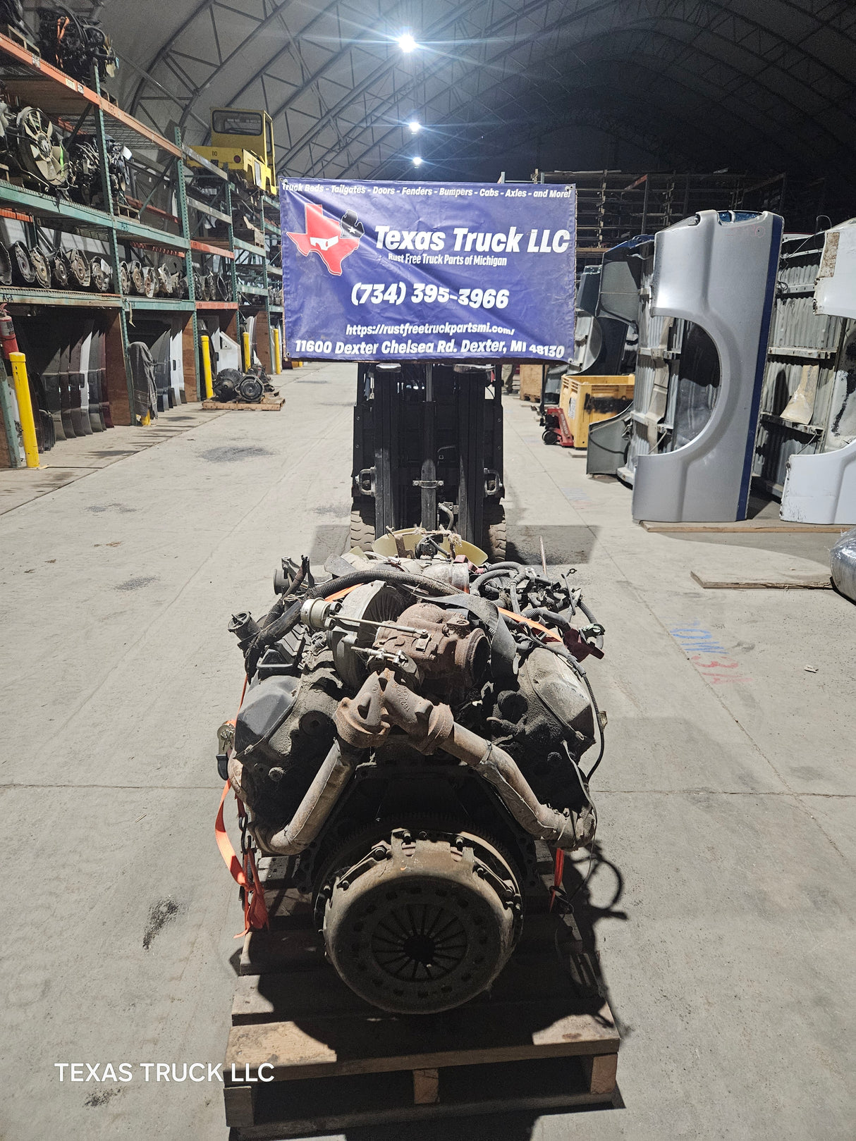 1999-2003 7.3L Power Stroke Diesel Engine Ford Super Duty F250 F350 F450 F550 International Navistar 192k Miles