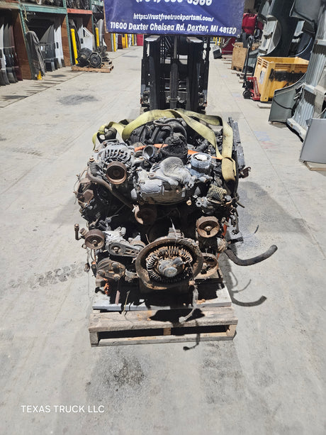 2005-2007 Ford 6.0L Power Stroke Diesel Burned Engine 147k Miles HEADSTUDDED