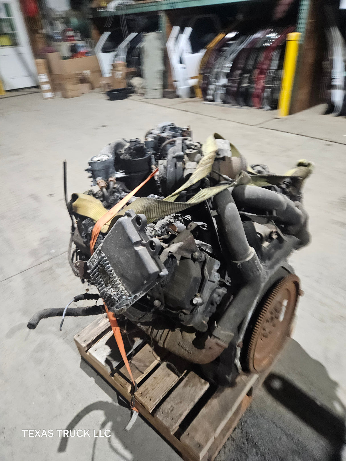 2005-2007 Ford 6.0L Power Stroke Diesel Burned Engine 147k Miles HEADSTUDDED