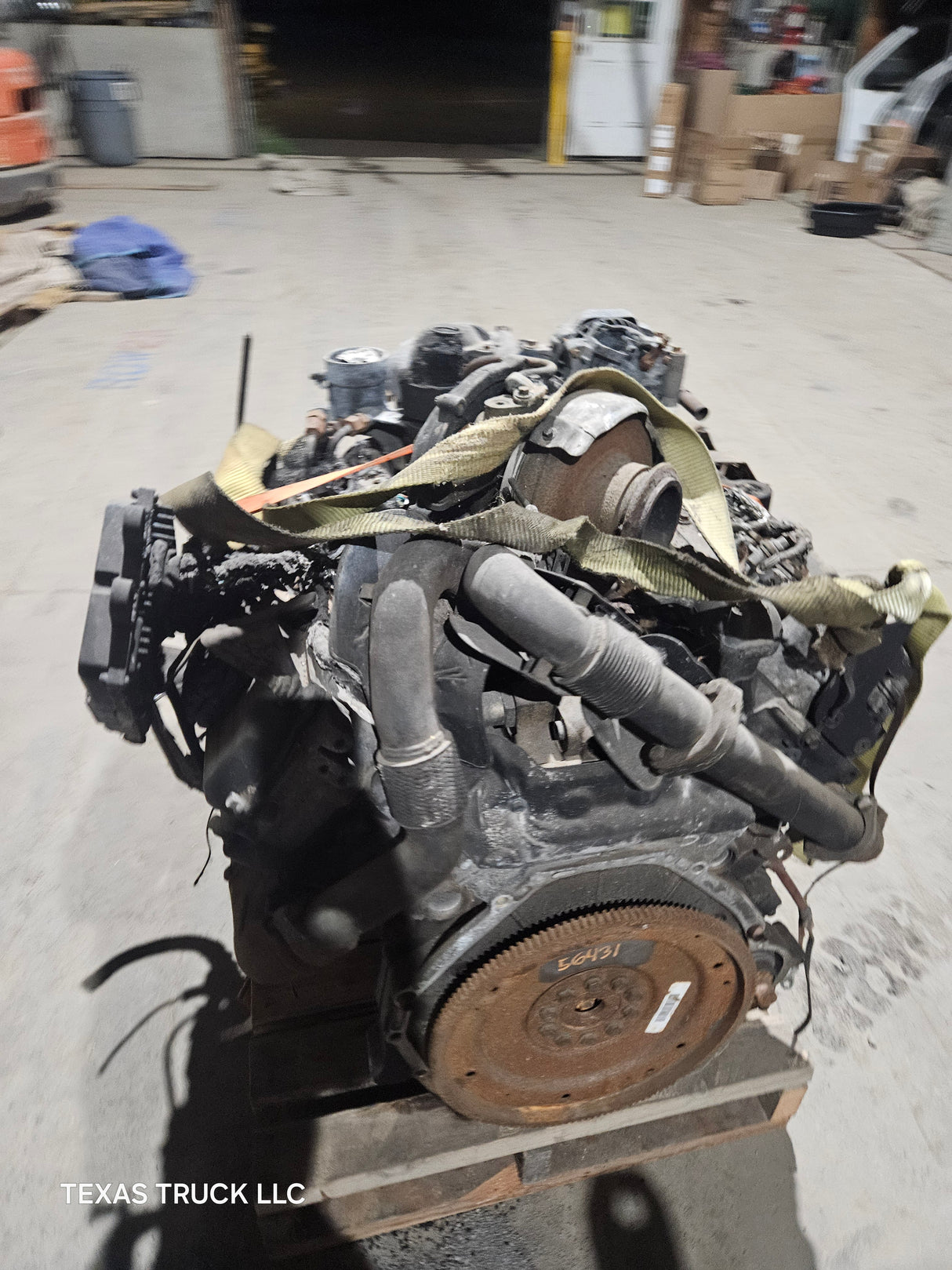2005-2007 Ford 6.0L Power Stroke Diesel Burned Engine 147k Miles HEADSTUDDED