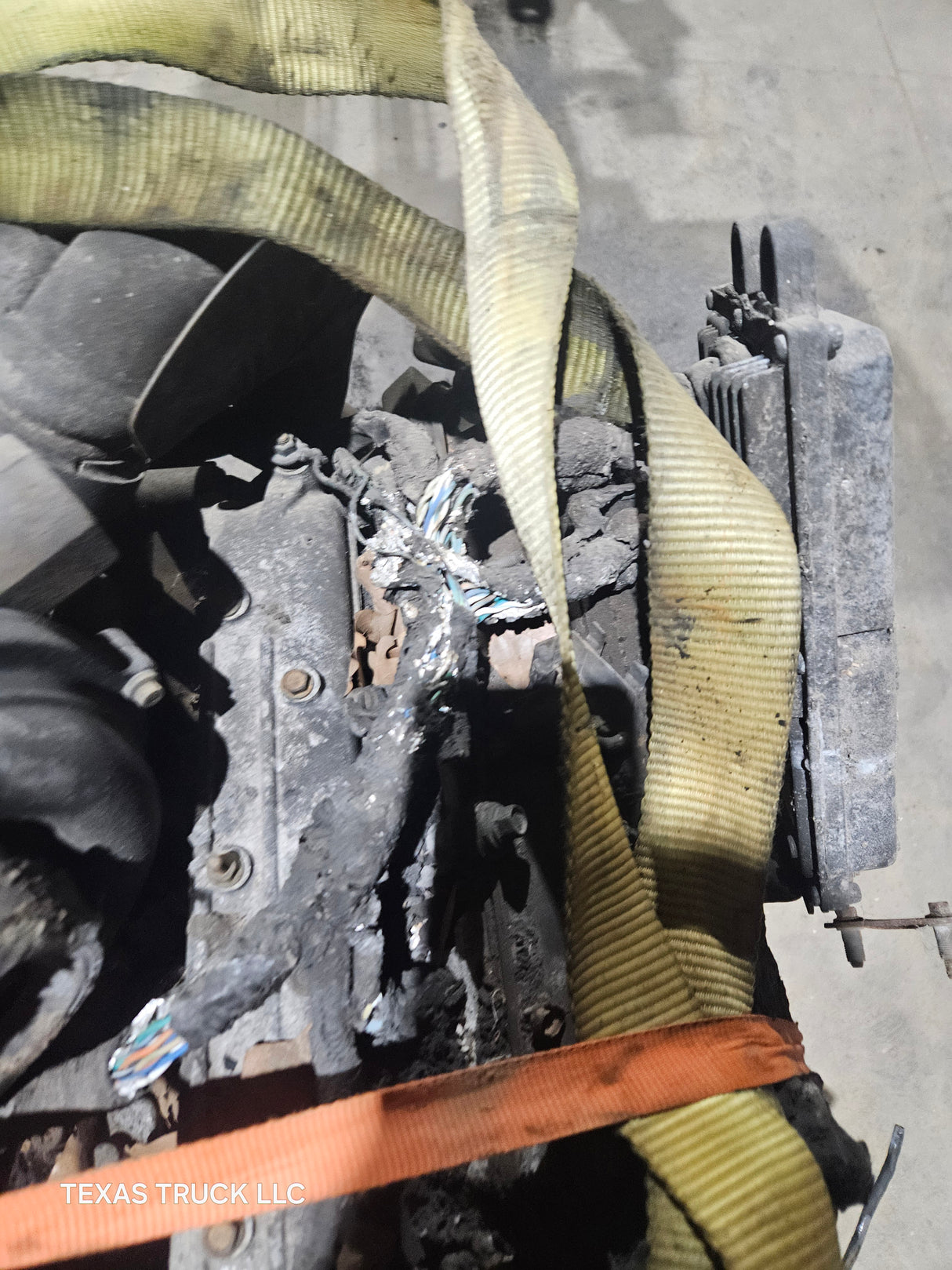 2005-2007 Ford 6.0L Power Stroke Diesel Burned Engine 147k Miles HEADSTUDDED