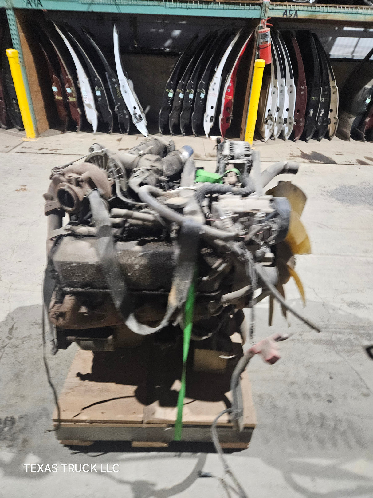 1999-2003 7.3L Power Stroke Diesel Engine Ford Super Duty Runs might need injectors