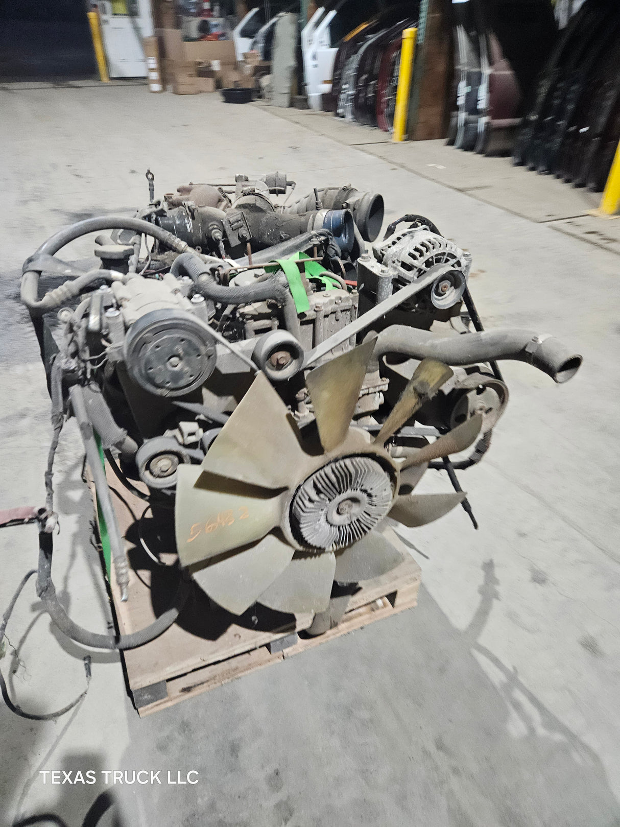 1999-2003 7.3L Power Stroke Diesel Engine Ford Super Duty Runs might need injectors