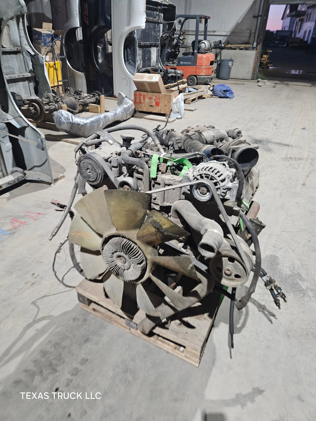 1999-2003 7.3L Power Stroke Diesel Engine Ford Super Duty Runs might need injectors