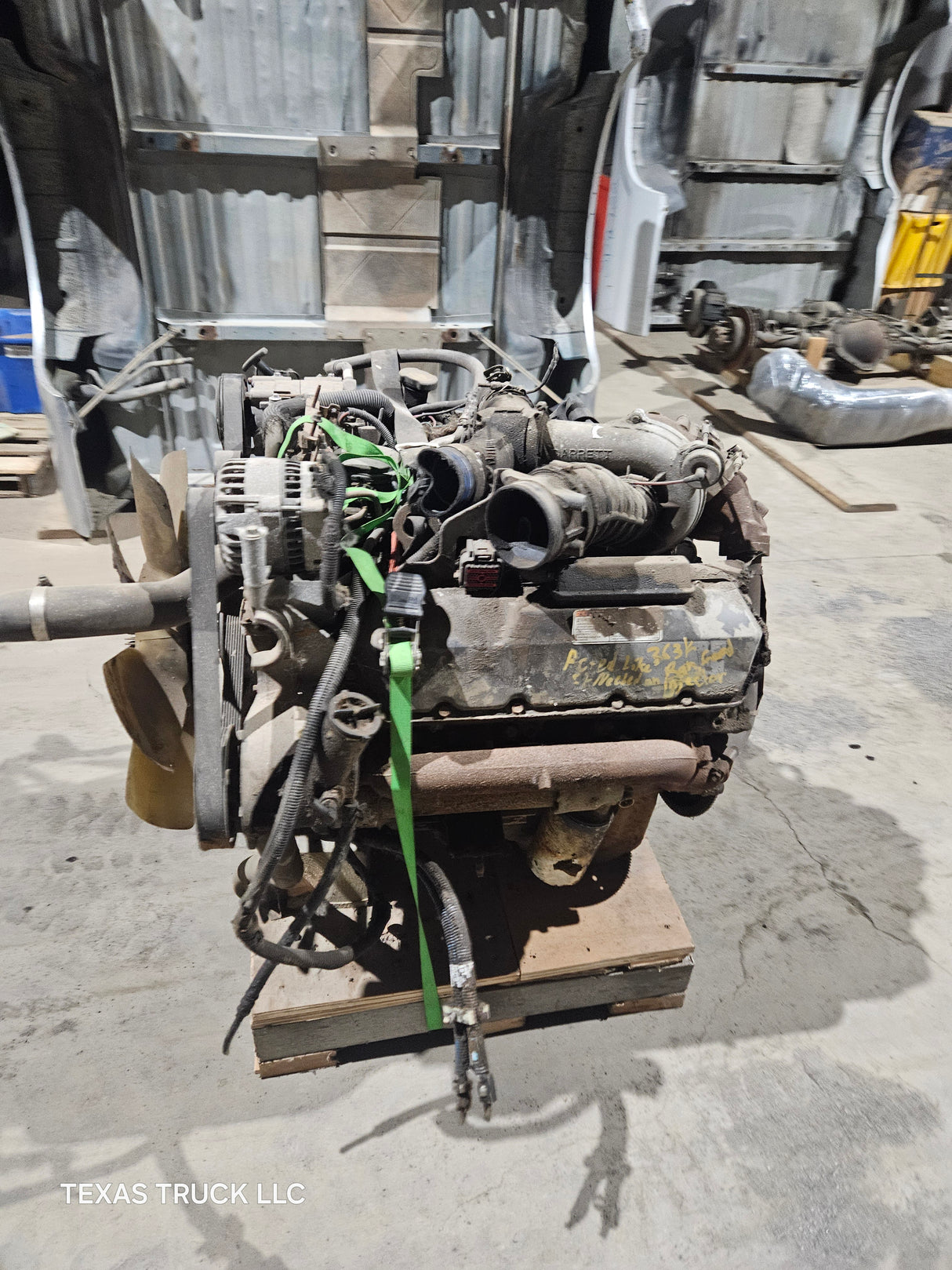 1999-2003 7.3L Power Stroke Diesel Engine Ford Super Duty Runs might need injectors