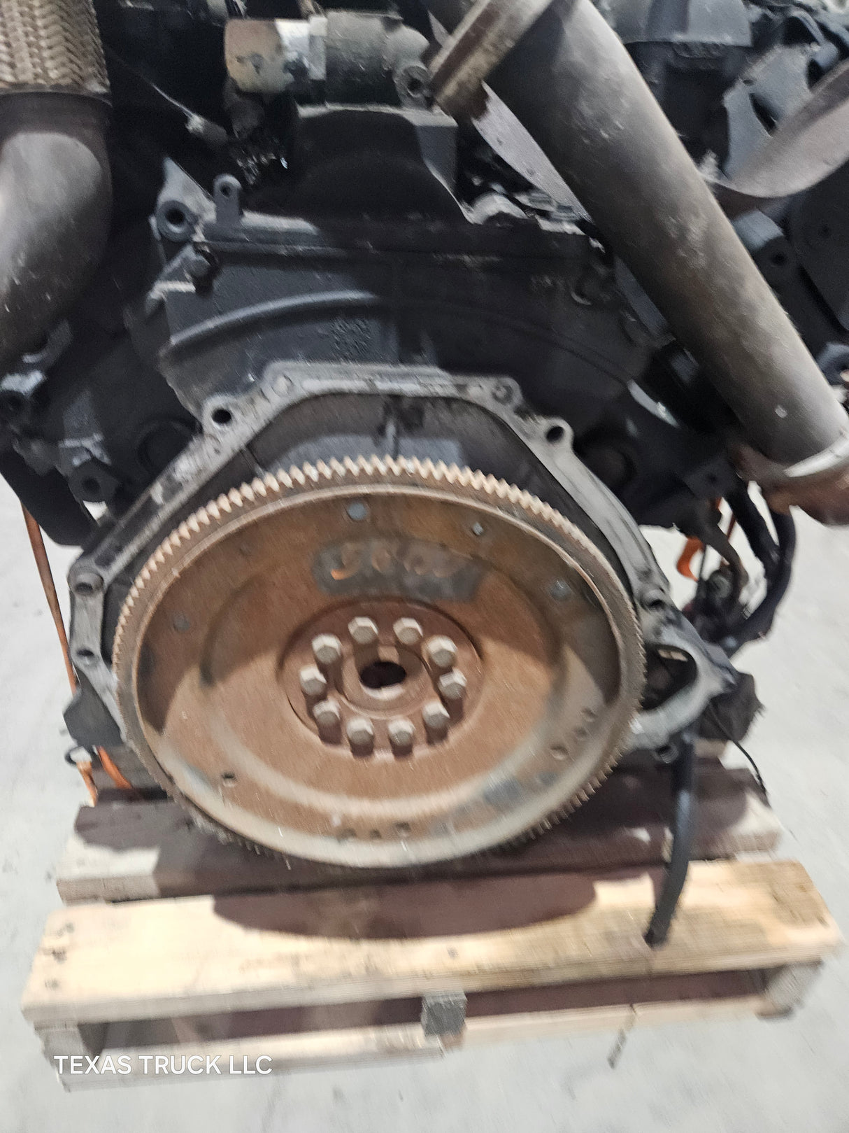 2005-2007 Ford 6.0L Power Stroke Diesel Burned Engine HEADSTUDDED