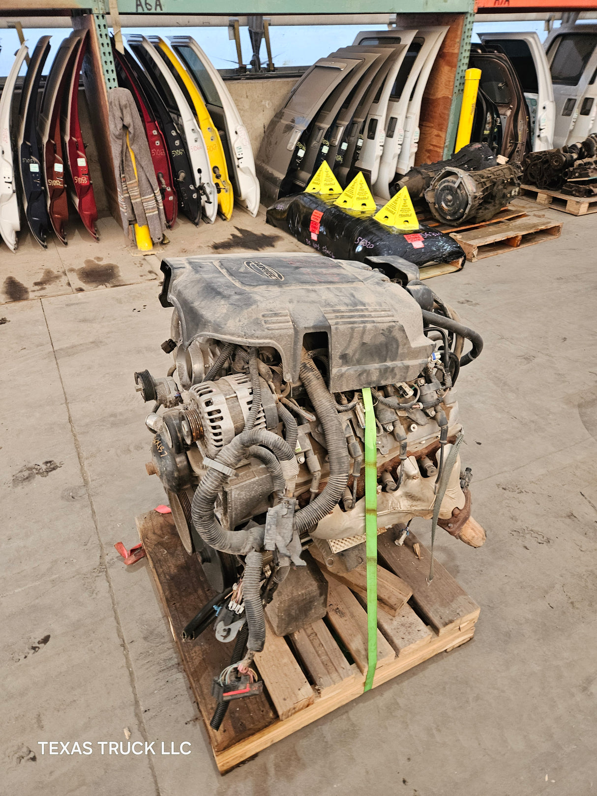 2007-2010 Chevrolet GMC 1500 5.3L ALUMINUM BLOCK Engine LS Vortec Gas Engine 84K Miles Runs Good