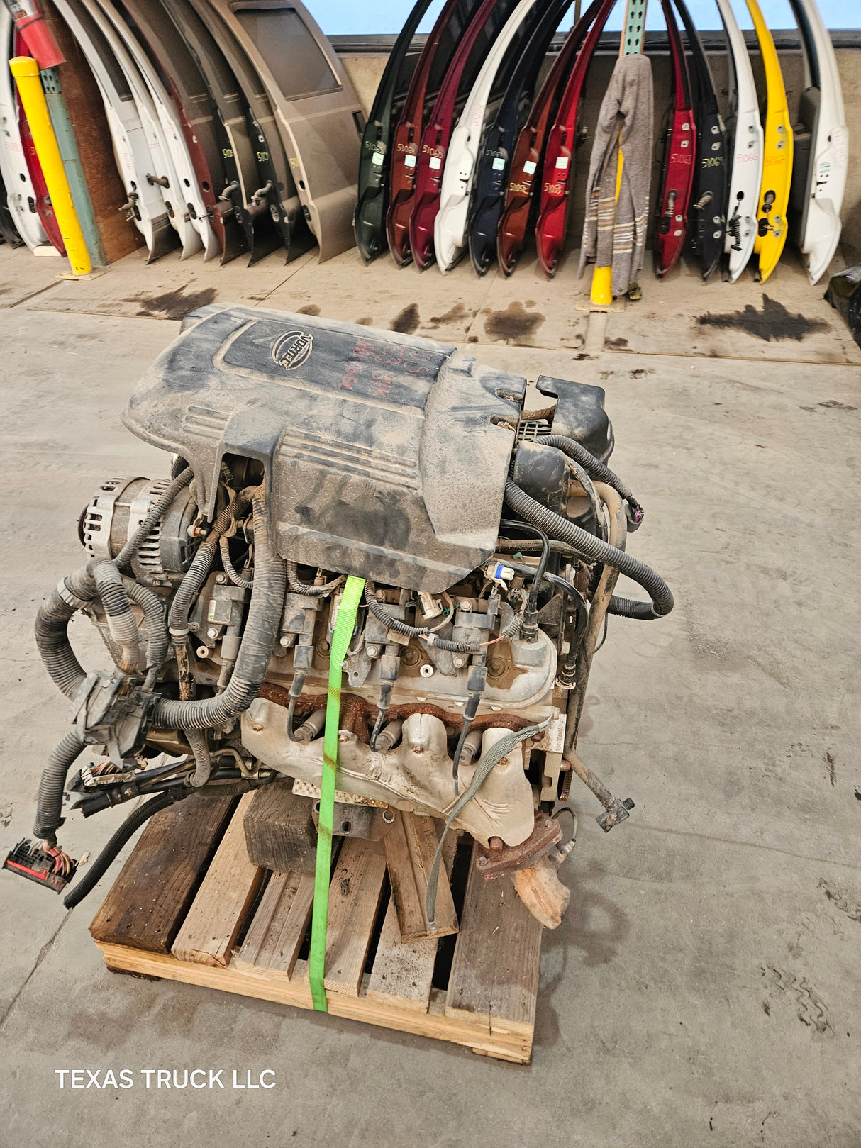 2007-2010 Chevrolet GMC 1500 5.3L ALUMINUM BLOCK Engine LS Vortec Gas Engine 84K Miles Runs Good