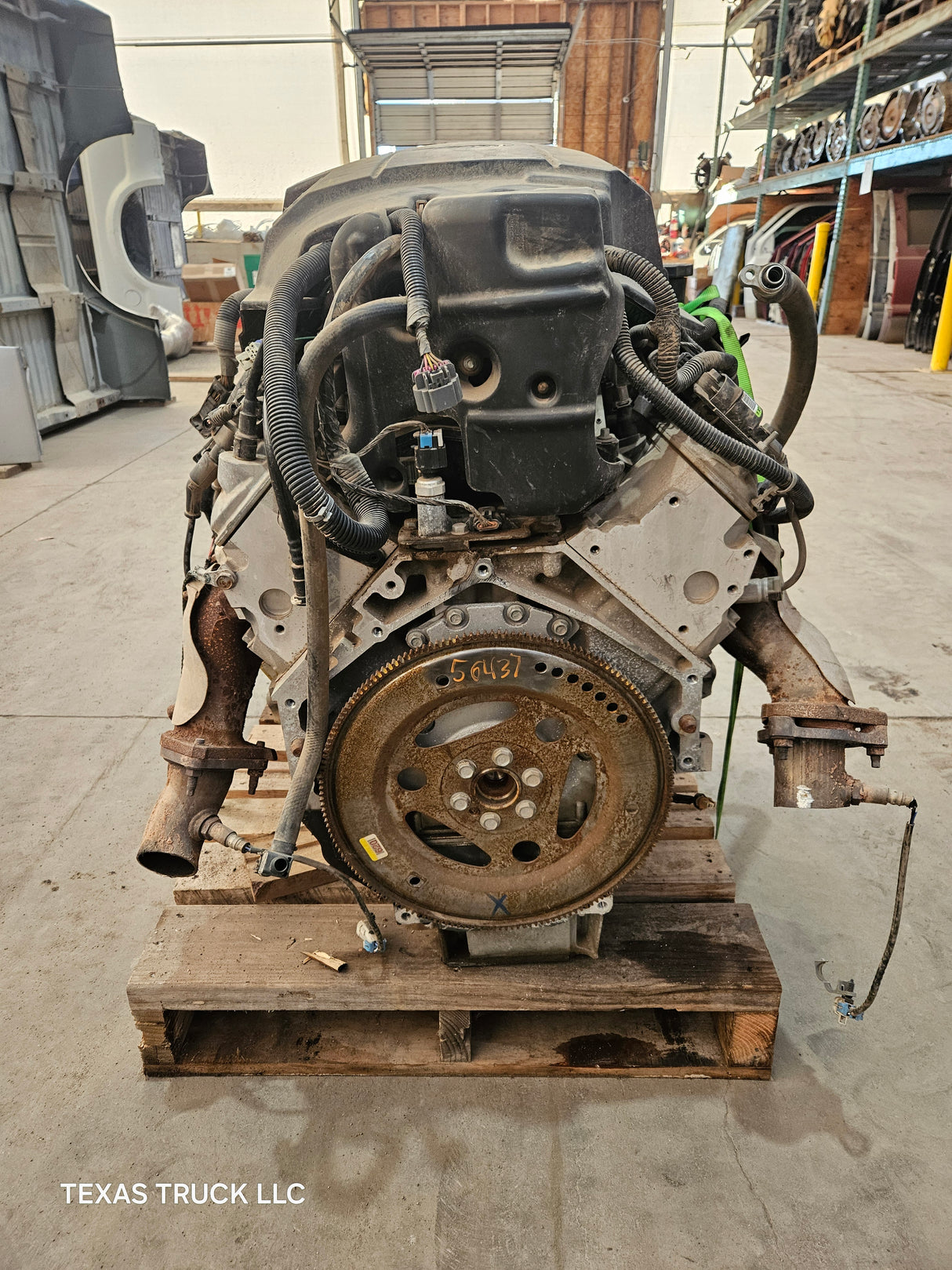2007-2010 Chevrolet GMC 1500 5.3L ALUMINUM BLOCK Engine LS Vortec Gas Engine 84K Miles Runs Good