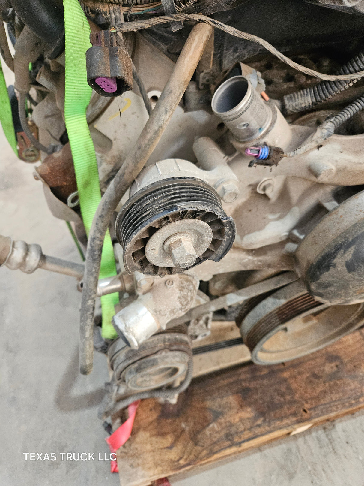 2007-2010 Chevrolet GMC 1500 5.3L ALUMINUM BLOCK Engine LS Vortec Gas Engine 84K Miles Runs Good
