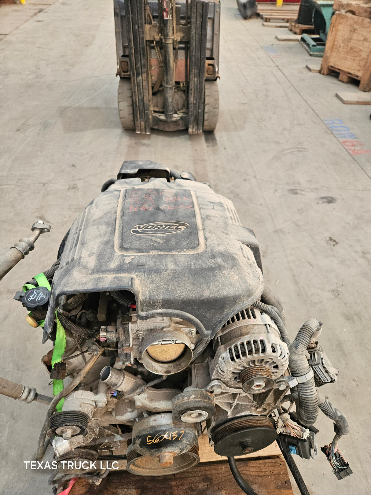 2007-2010 Chevrolet GMC 1500 5.3L ALUMINUM BLOCK Engine LS Vortec Gas Engine 84K Miles Runs Good