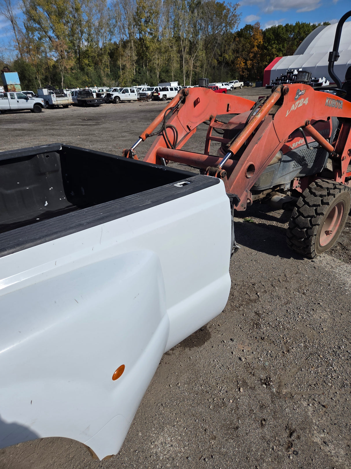 1999-2010 Ford F350 F450 F550 Super Duty 8' Dually Long Truck Bed - Oxford whte