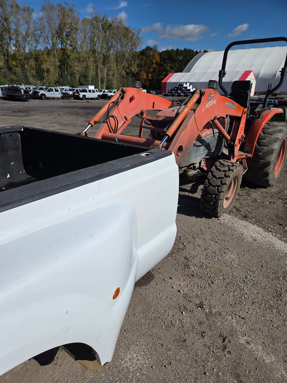 1999-2010 Ford F350 F450 F550 Super Duty 8' Dually Long Truck Bed - Oxford whte