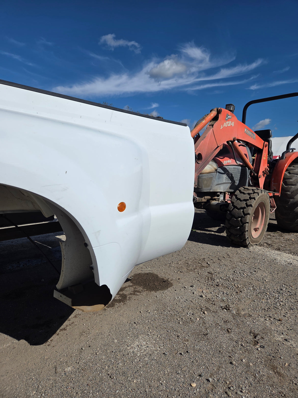 1999-2010 Ford F350 F450 F550 Super Duty 8' Dually Long Truck Bed - Oxford whte