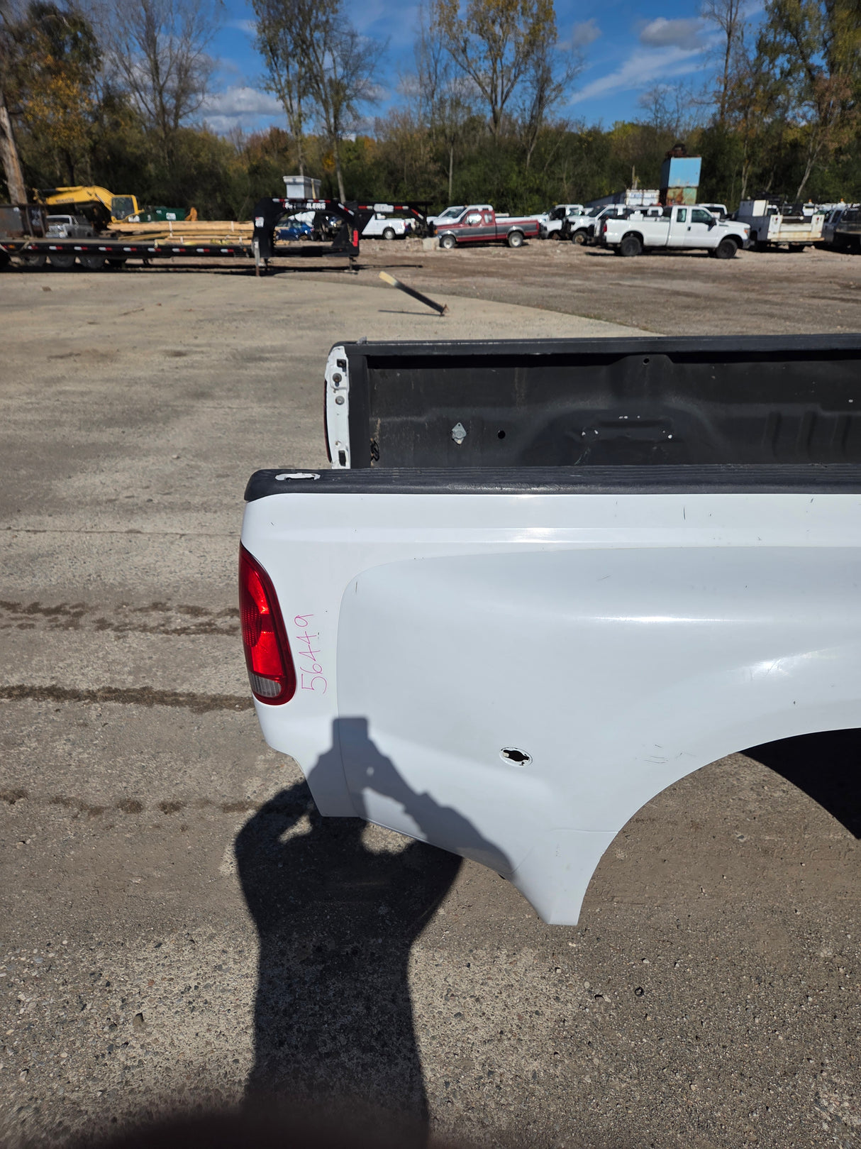 1999-2010 Ford F350 F450 F550 Super Duty 8' Dually Long Truck Bed - Oxford whte