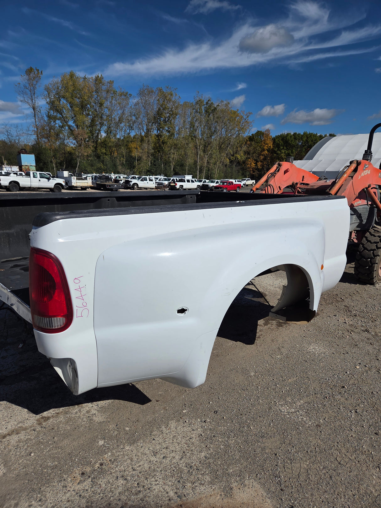 1999-2010 Ford F350 F450 F550 Super Duty 8' Dually Long Truck Bed - Oxford whte