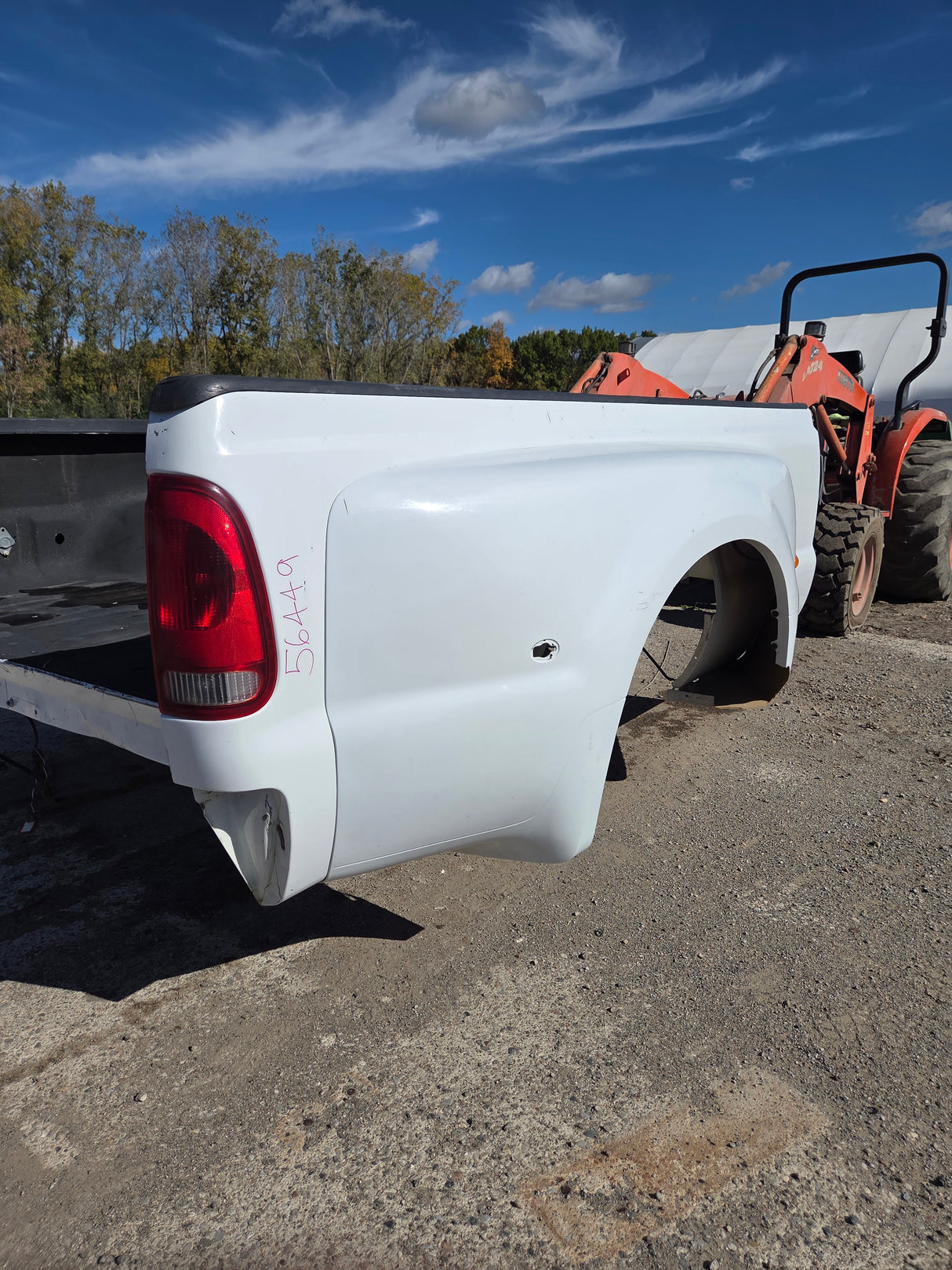 1999-2010 Ford F350 F450 F550 Super Duty 8' Dually Long Truck Bed - Oxford whte