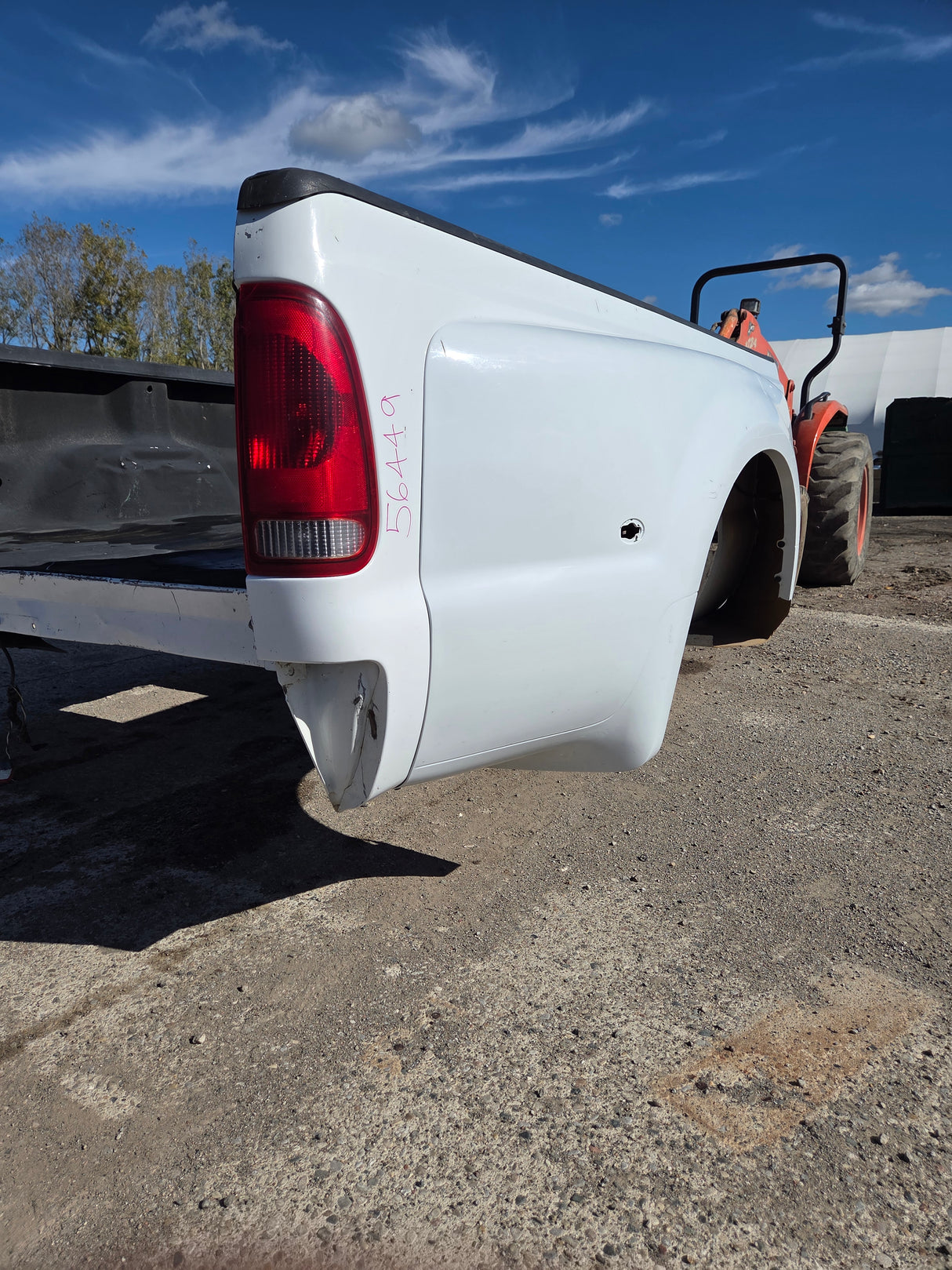 1999-2010 Ford F350 F450 F550 Super Duty 8' Dually Long Truck Bed - Oxford whte