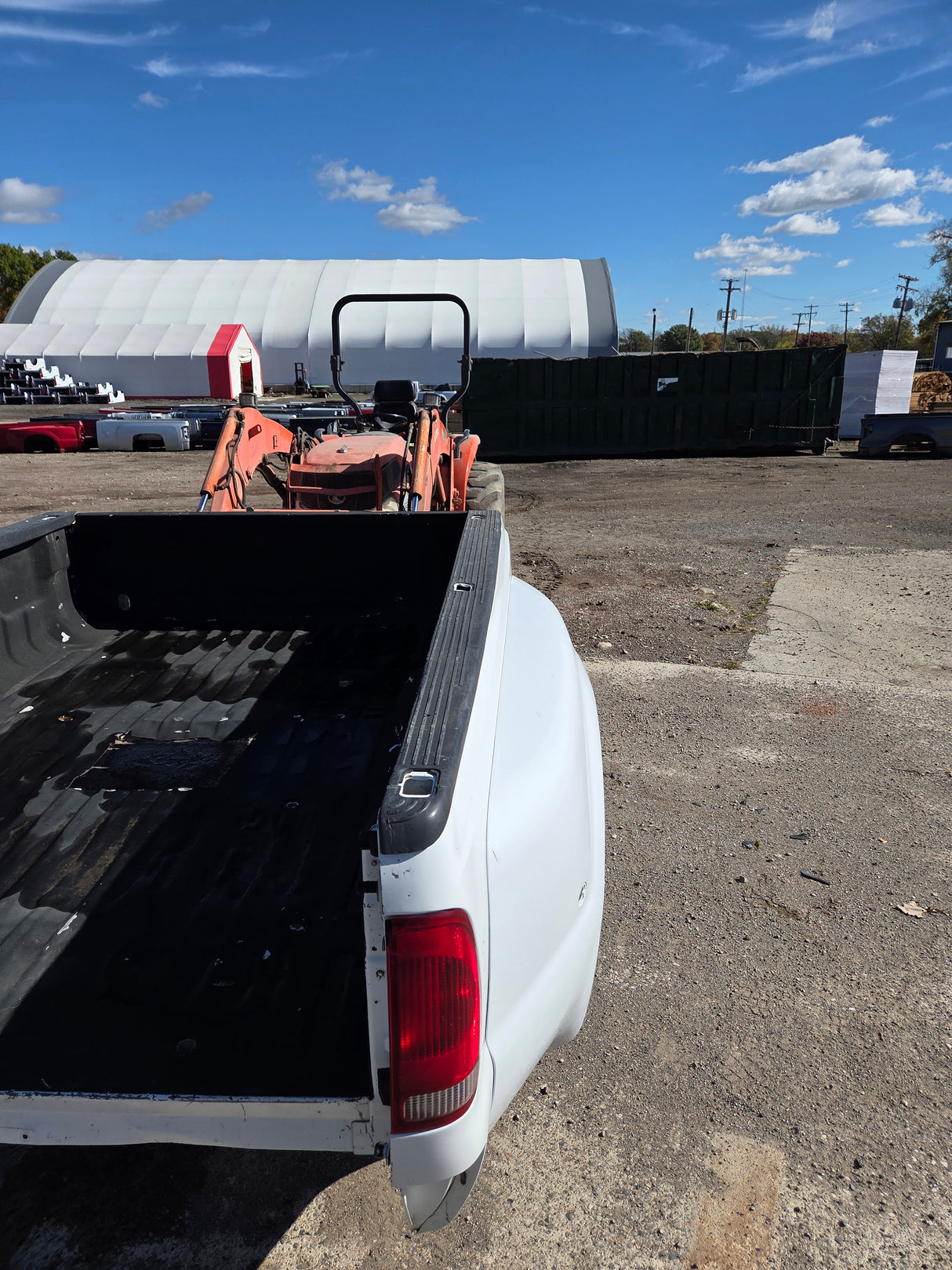 1999-2010 Ford F350 F450 F550 Super Duty 8' Dually Long Truck Bed - Oxford whte