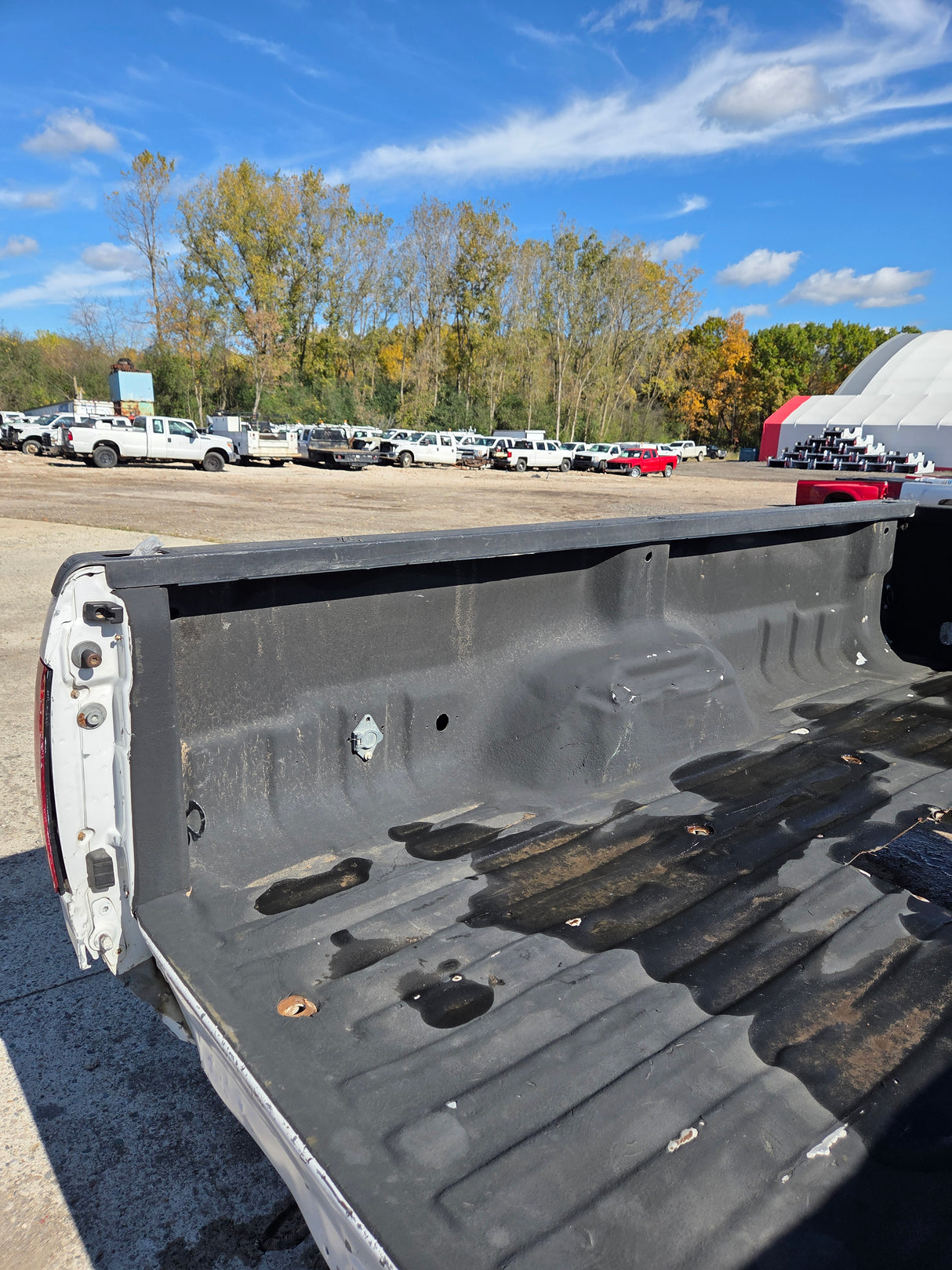 1999-2010 Ford F350 F450 F550 Super Duty 8' Dually Long Truck Bed - Oxford whte