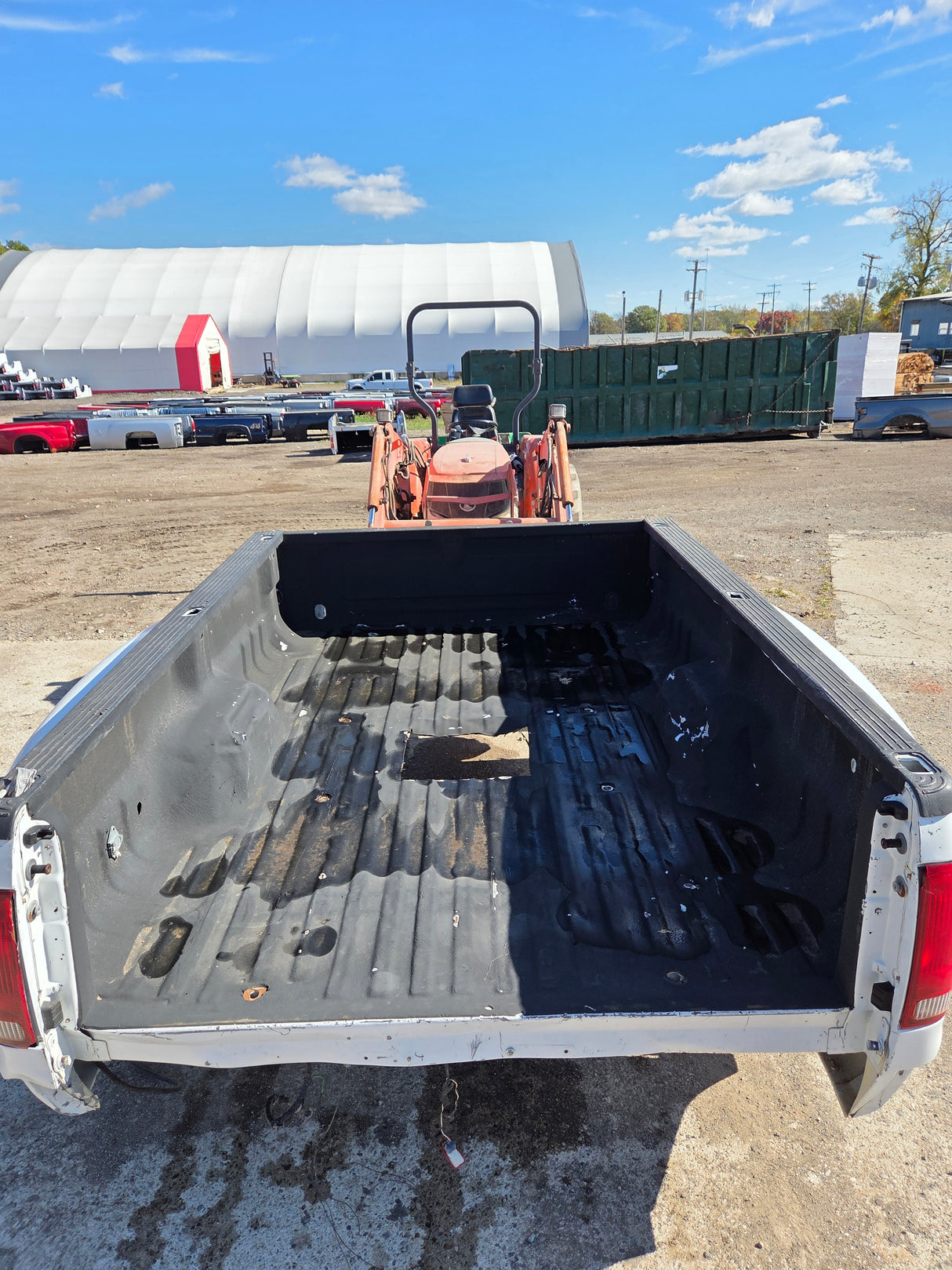 1999-2010 Ford F350 F450 F550 Super Duty 8' Dually Long Truck Bed - Oxford whte