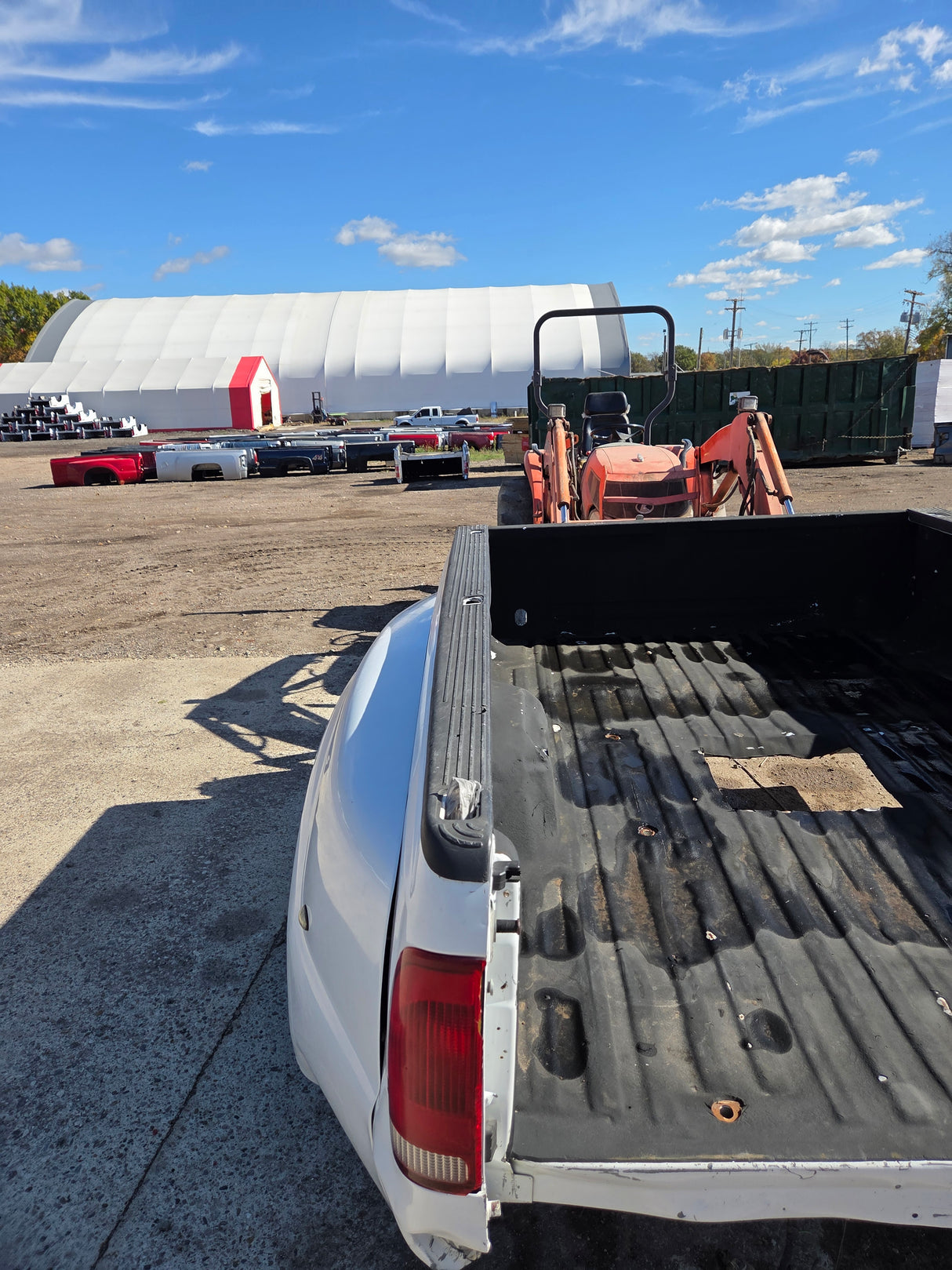 1999-2010 Ford F350 F450 F550 Super Duty 8' Dually Long Truck Bed - Oxford whte