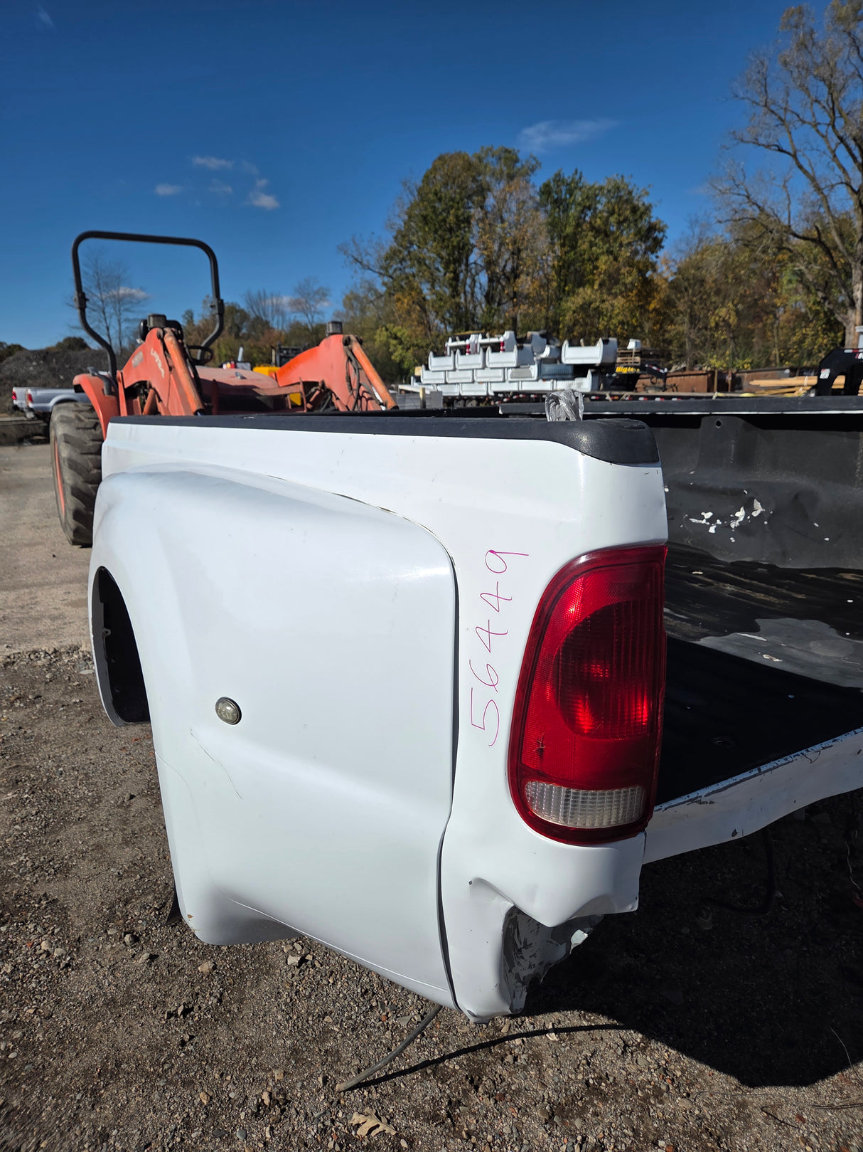 1999-2010 Ford F350 F450 F550 Super Duty 8' Dually Long Truck Bed - Oxford whte