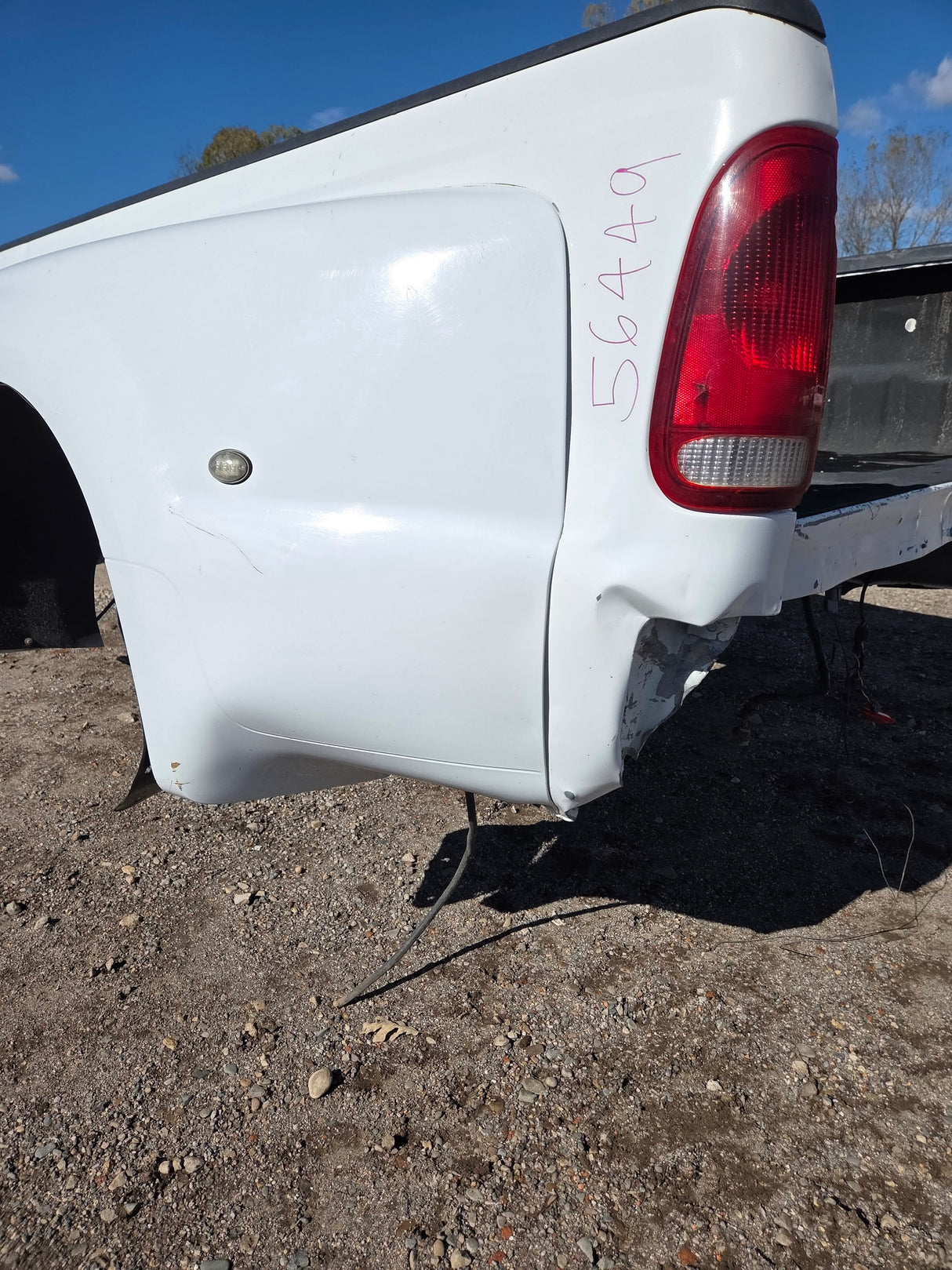 1999-2010 Ford F350 F450 F550 Super Duty 8' Dually Long Truck Bed - Oxford whte