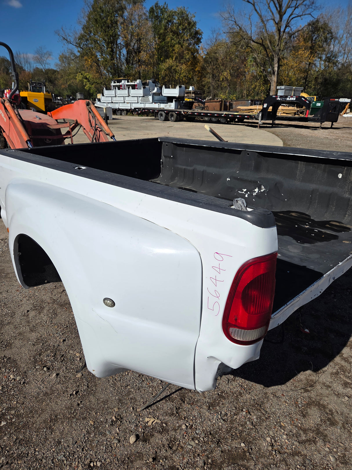 1999-2010 Ford F350 F450 F550 Super Duty 8' Dually Long Truck Bed - Oxford whte