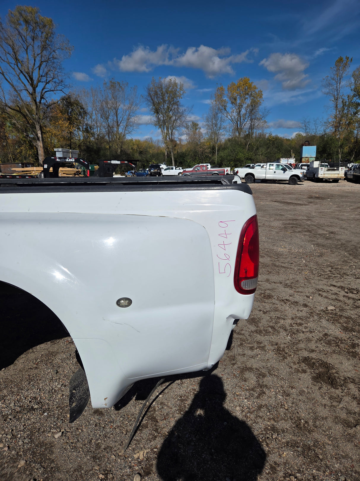 1999-2010 Ford F350 F450 F550 Super Duty 8' Dually Long Truck Bed - Oxford whte