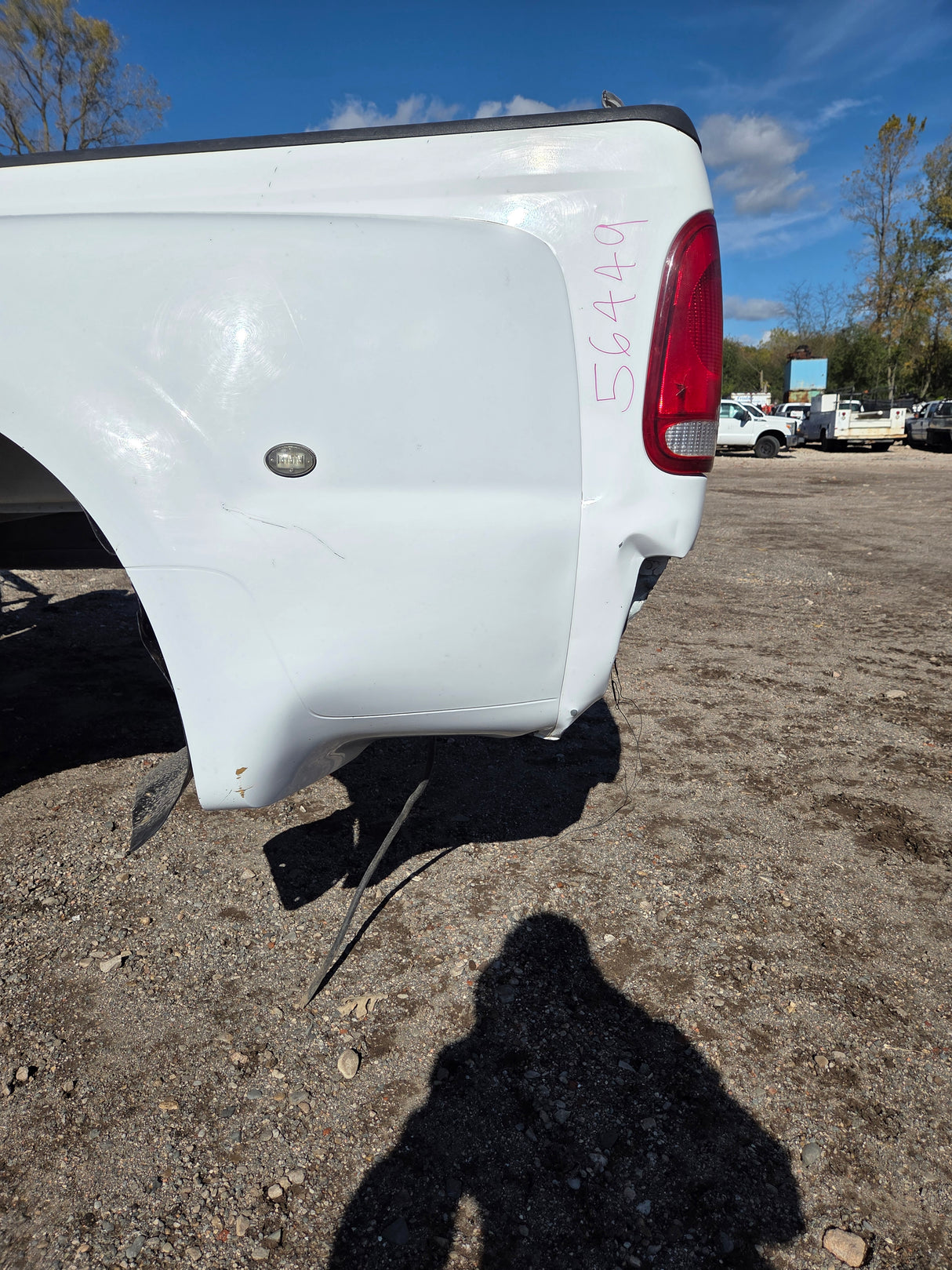 1999-2010 Ford F350 F450 F550 Super Duty 8' Dually Long Truck Bed - Oxford whte