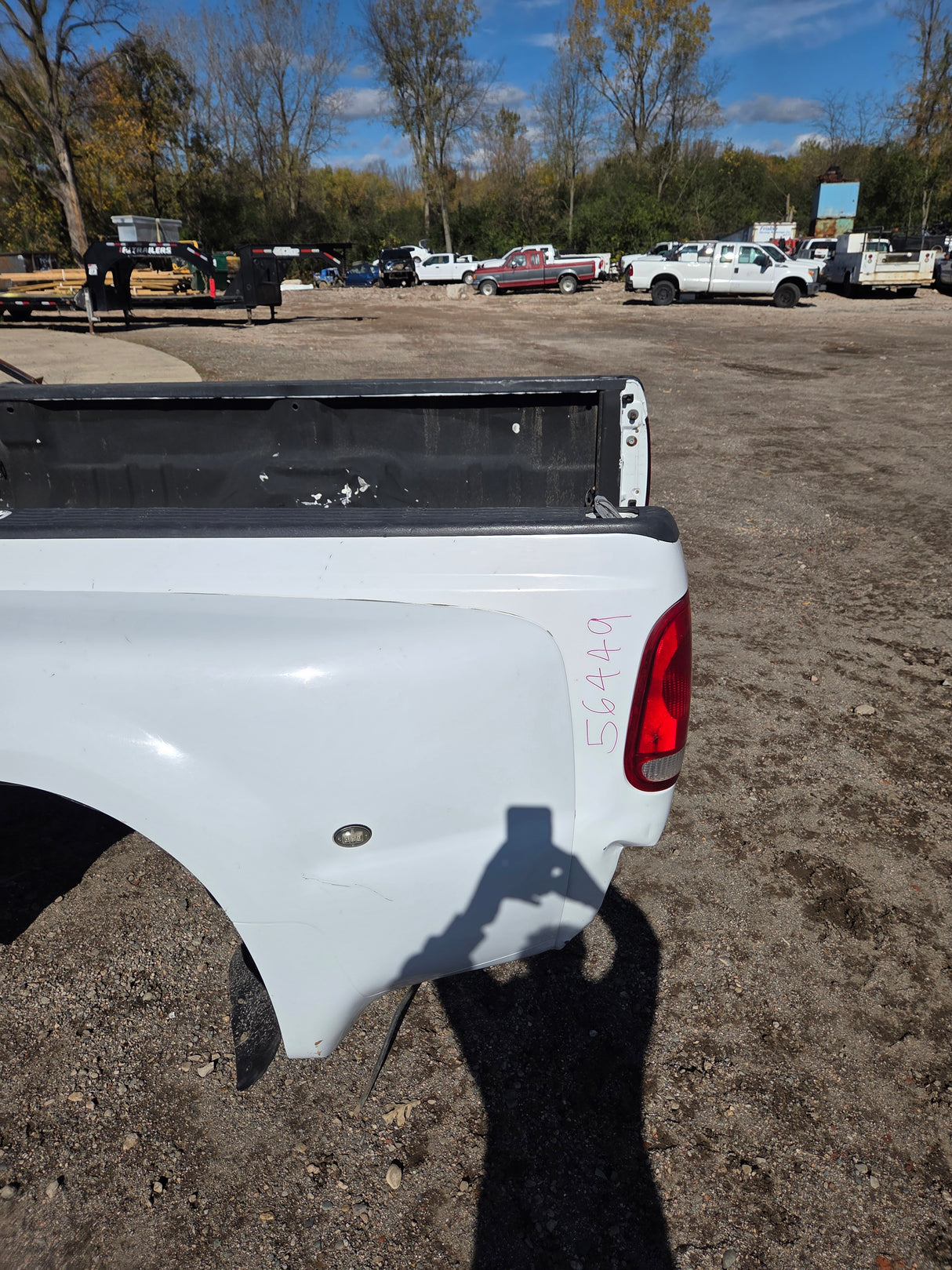 1999-2010 Ford F350 F450 F550 Super Duty 8' Dually Long Truck Bed - Oxford whte