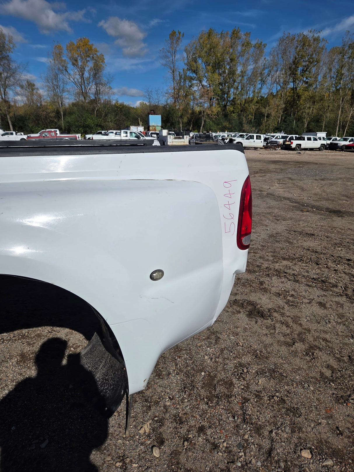 1999-2010 Ford F350 F450 F550 Super Duty 8' Dually Long Truck Bed - Oxford whte