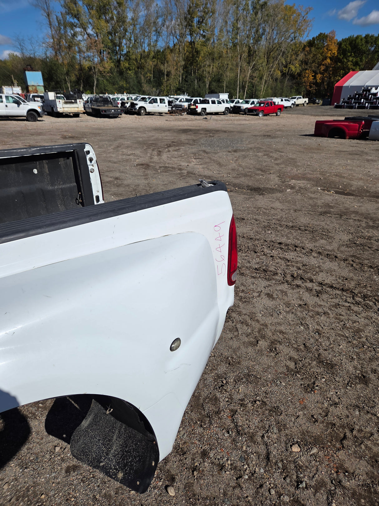 1999-2010 Ford F350 F450 F550 Super Duty 8' Dually Long Truck Bed - Oxford whte