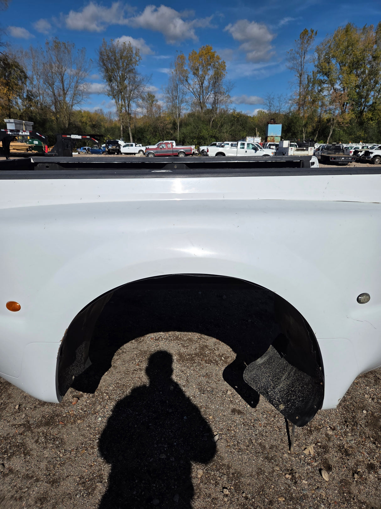 1999-2010 Ford F350 F450 F550 Super Duty 8' Dually Long Truck Bed - Oxford whte