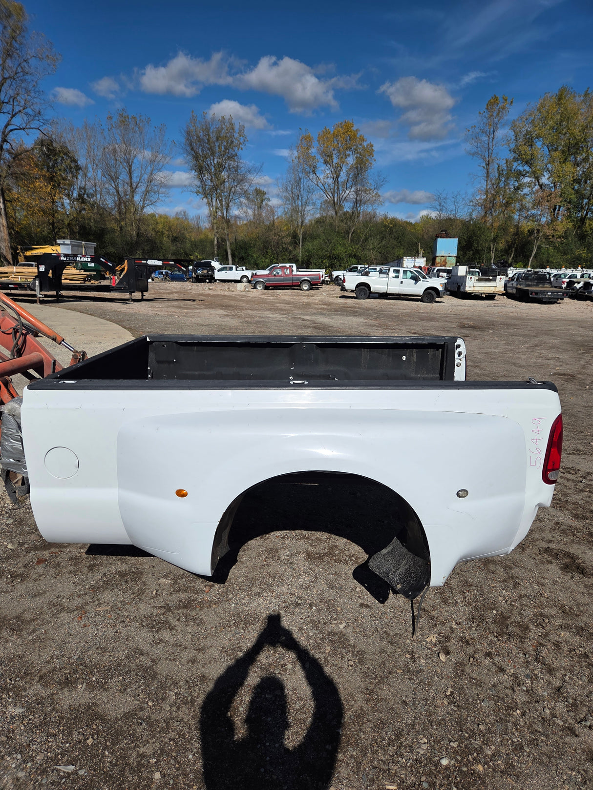 1999-2010 Ford F350 F450 F550 Super Duty 8' Dually Long Truck Bed - Oxford whte