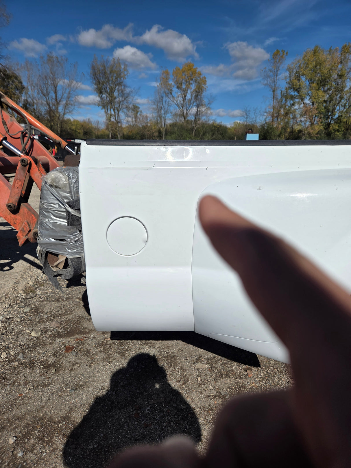 1999-2010 Ford F350 F450 F550 Super Duty 8' Dually Long Truck Bed - Oxford whte