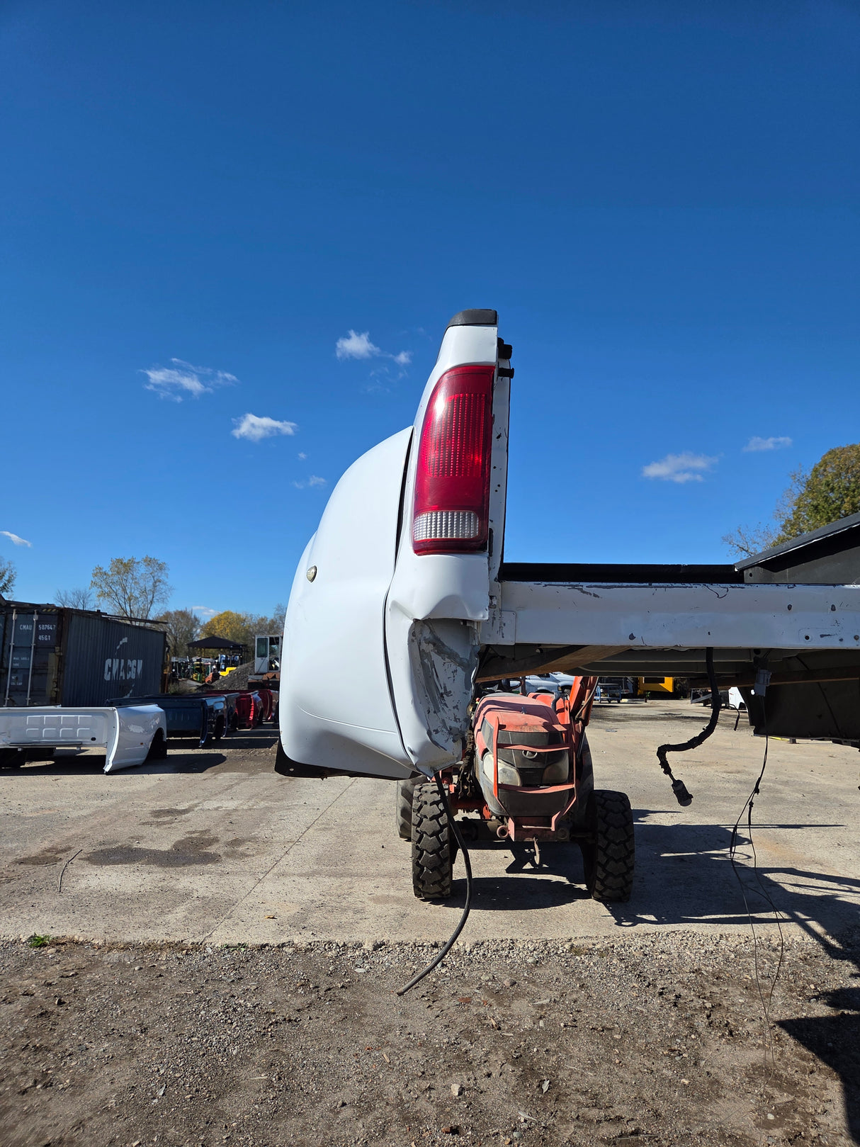 1999-2010 Ford F350 F450 F550 Super Duty 8' Dually Long Truck Bed - Oxford whte