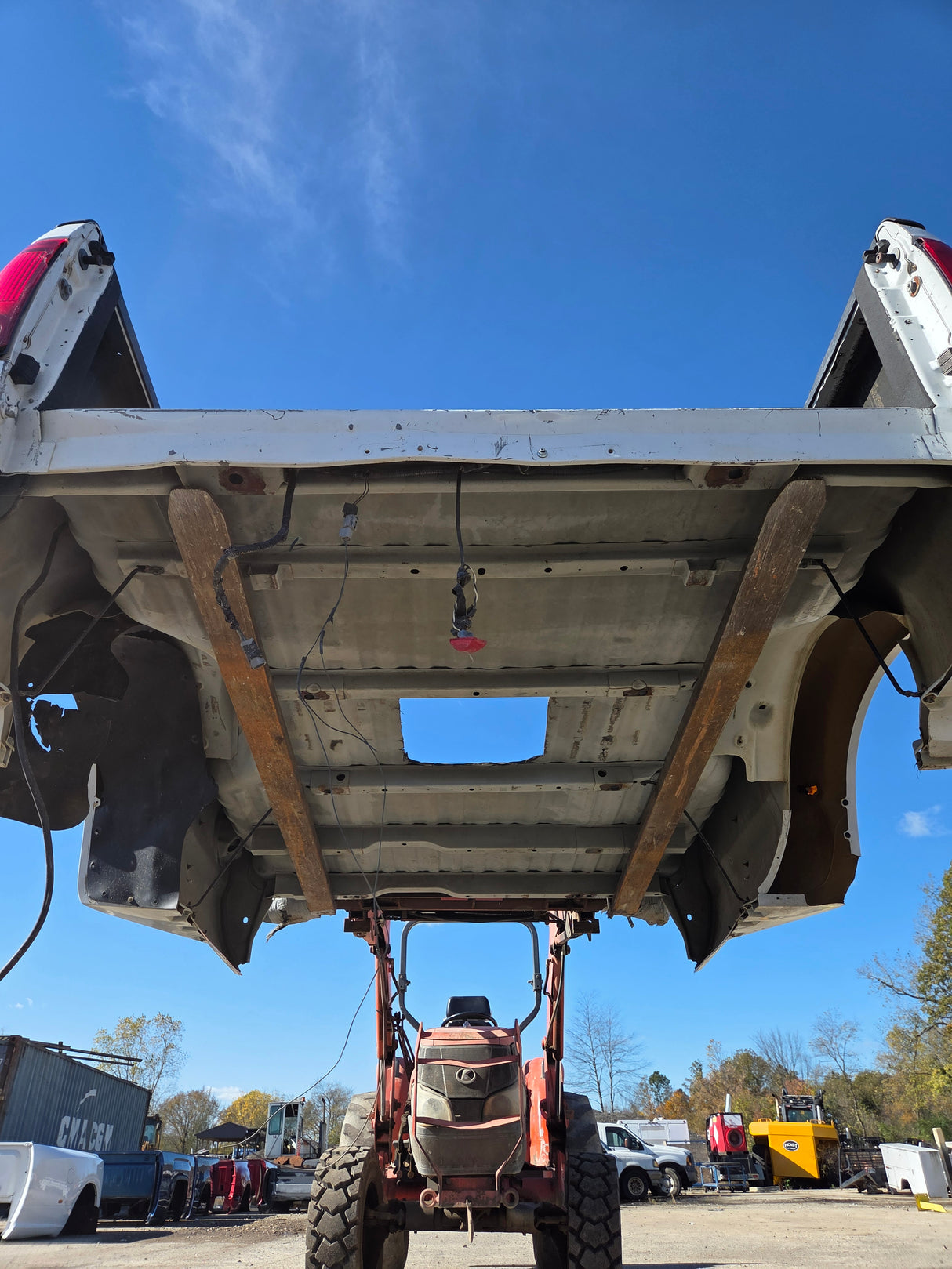 1999-2010 Ford F350 F450 F550 Super Duty 8' Dually Long Truck Bed - Oxford whte