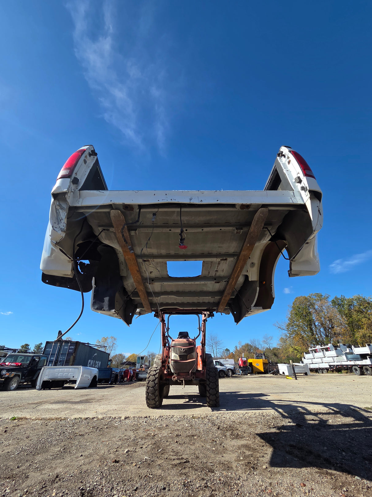 1999-2010 Ford F350 F450 F550 Super Duty 8' Dually Long Truck Bed - Oxford whte