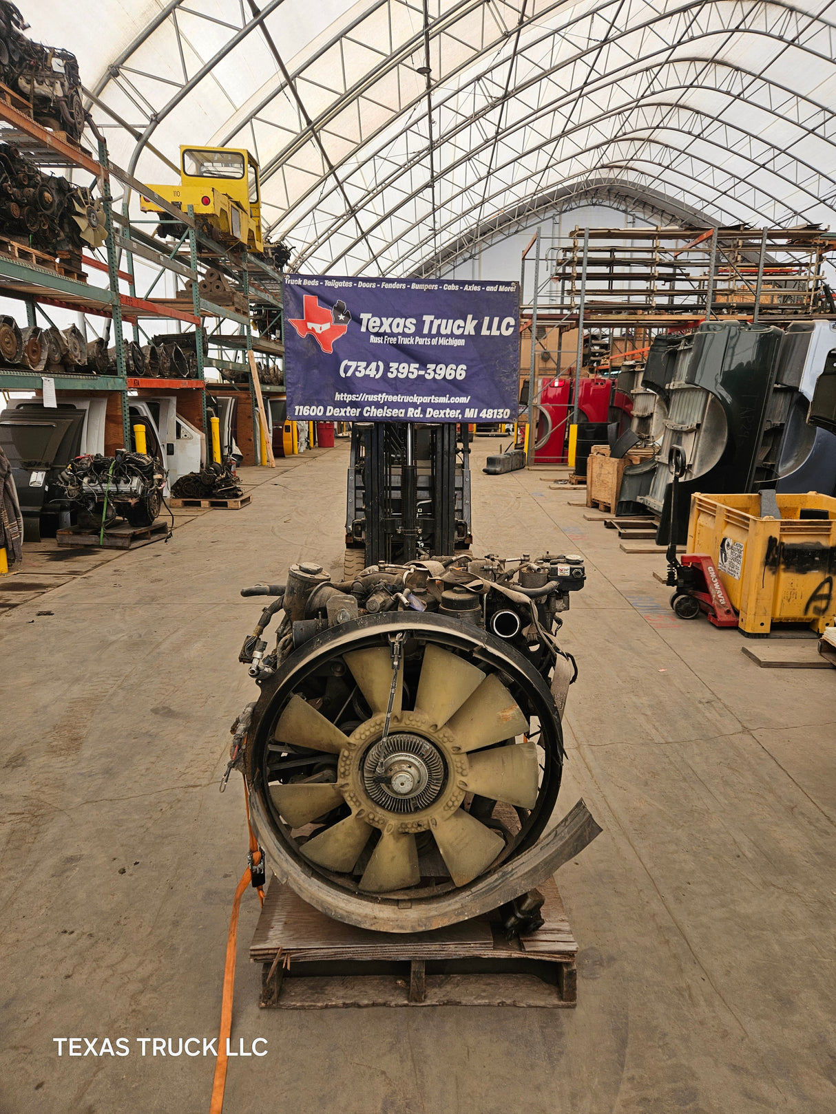 2008-2010 6.4L Power Stroke Diesel CORE Engine Ford Super Duty