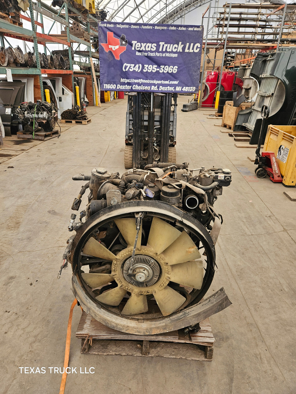 2008-2010 6.4L Power Stroke Diesel CORE Engine Ford Super Duty