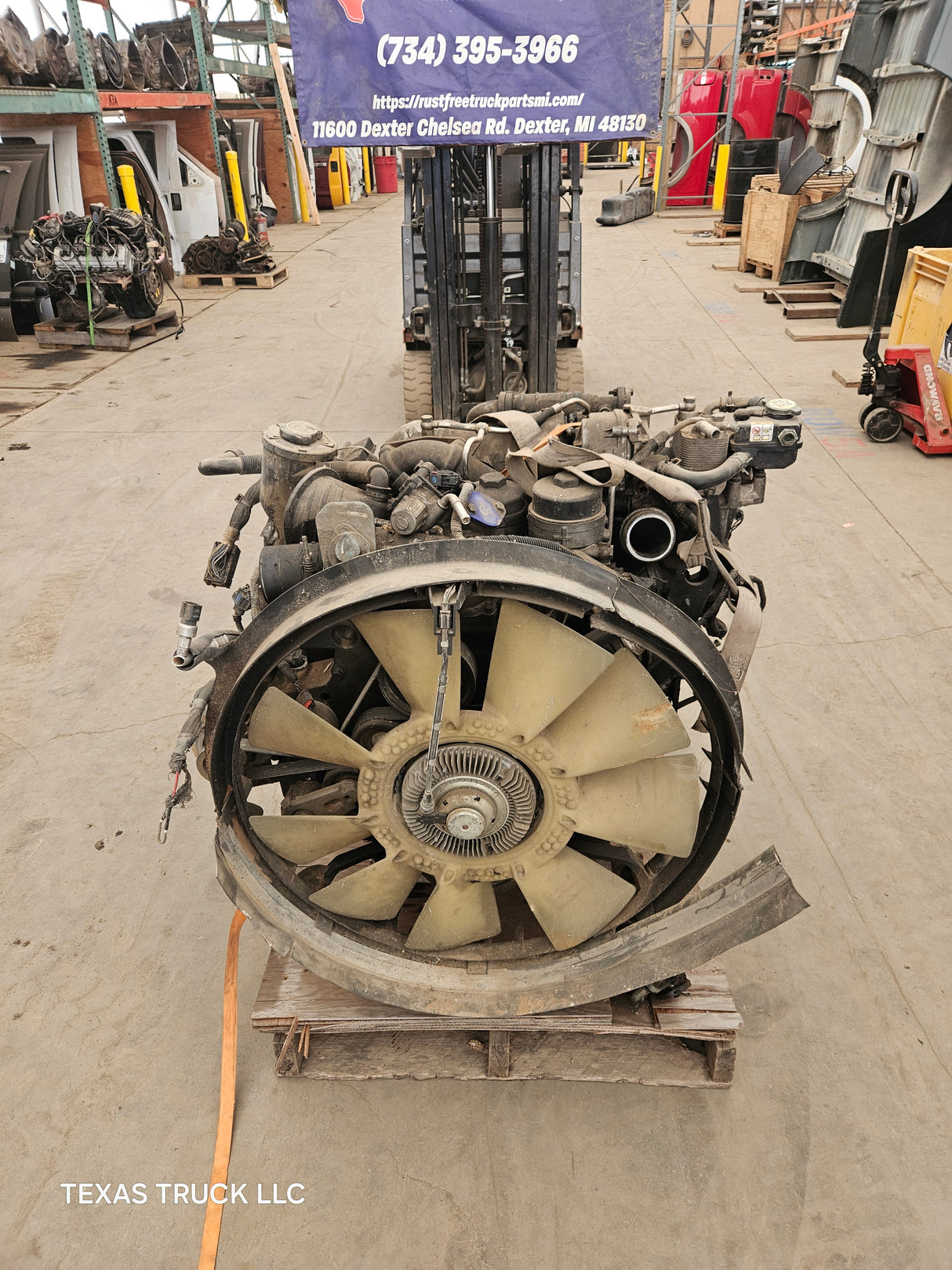 2008-2010 6.4L Power Stroke Diesel CORE Engine Ford Super Duty