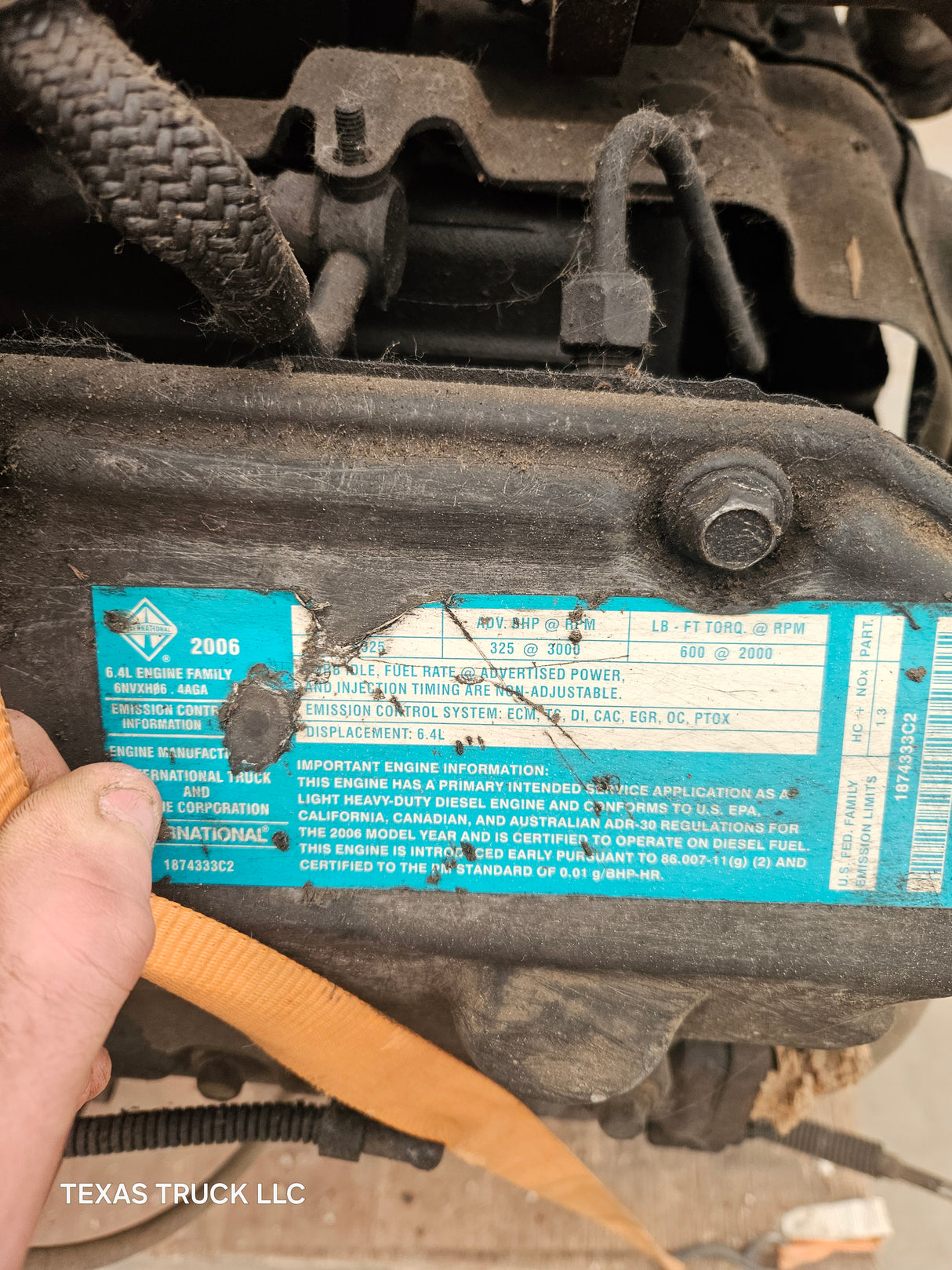 2008-2010 6.4L Power Stroke Diesel CORE Engine Ford Super Duty