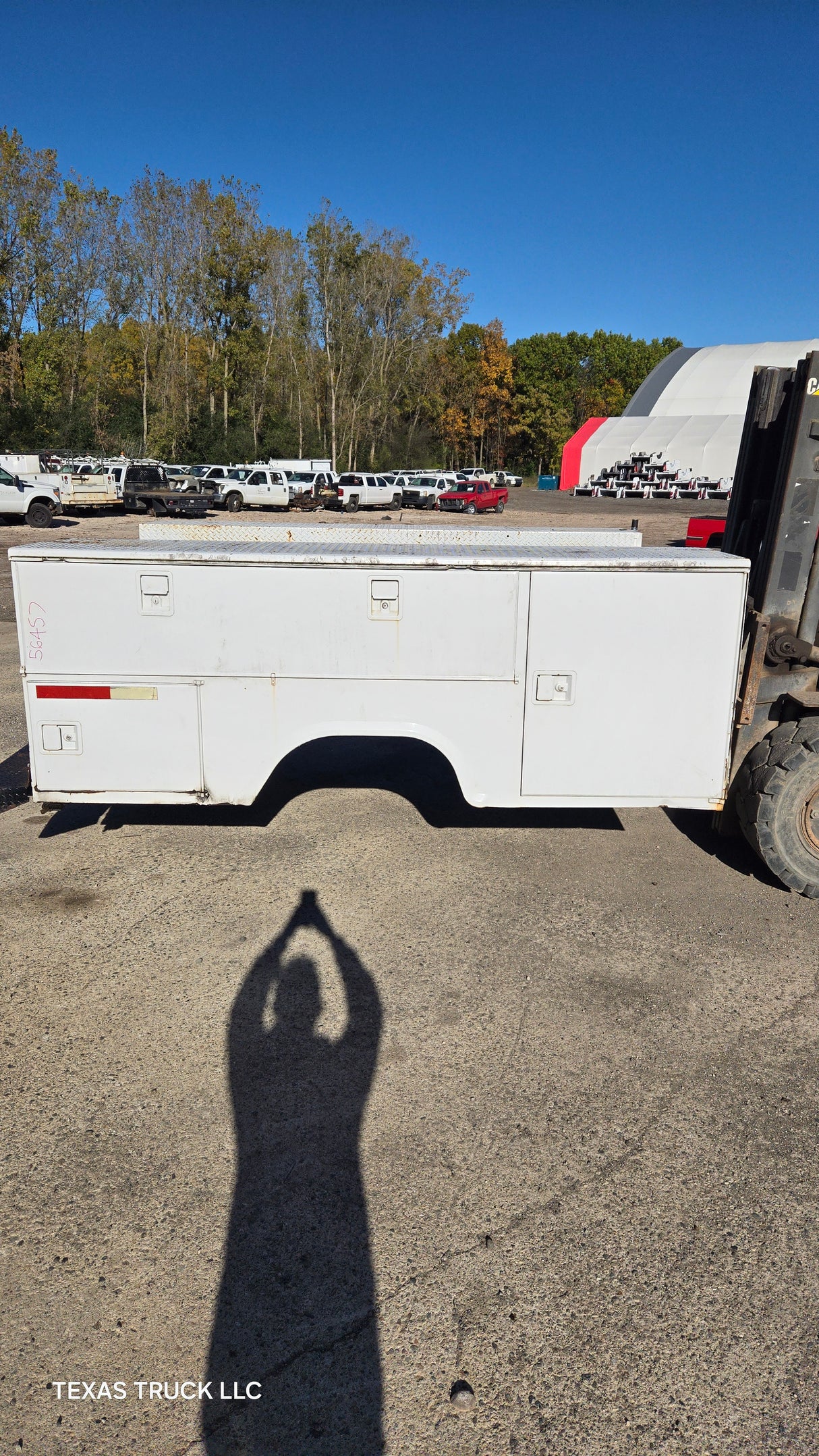 9' Steel Utility Service Body Truck Dually Utility Bed Universal