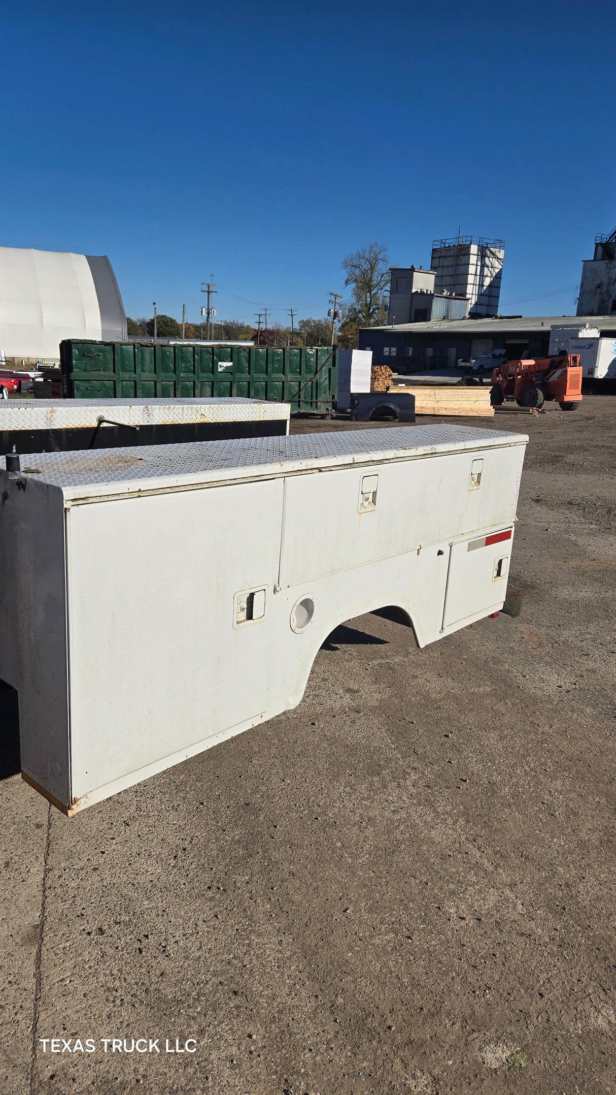 9' Steel Utility Service Body Truck Dually Utility Bed Universal