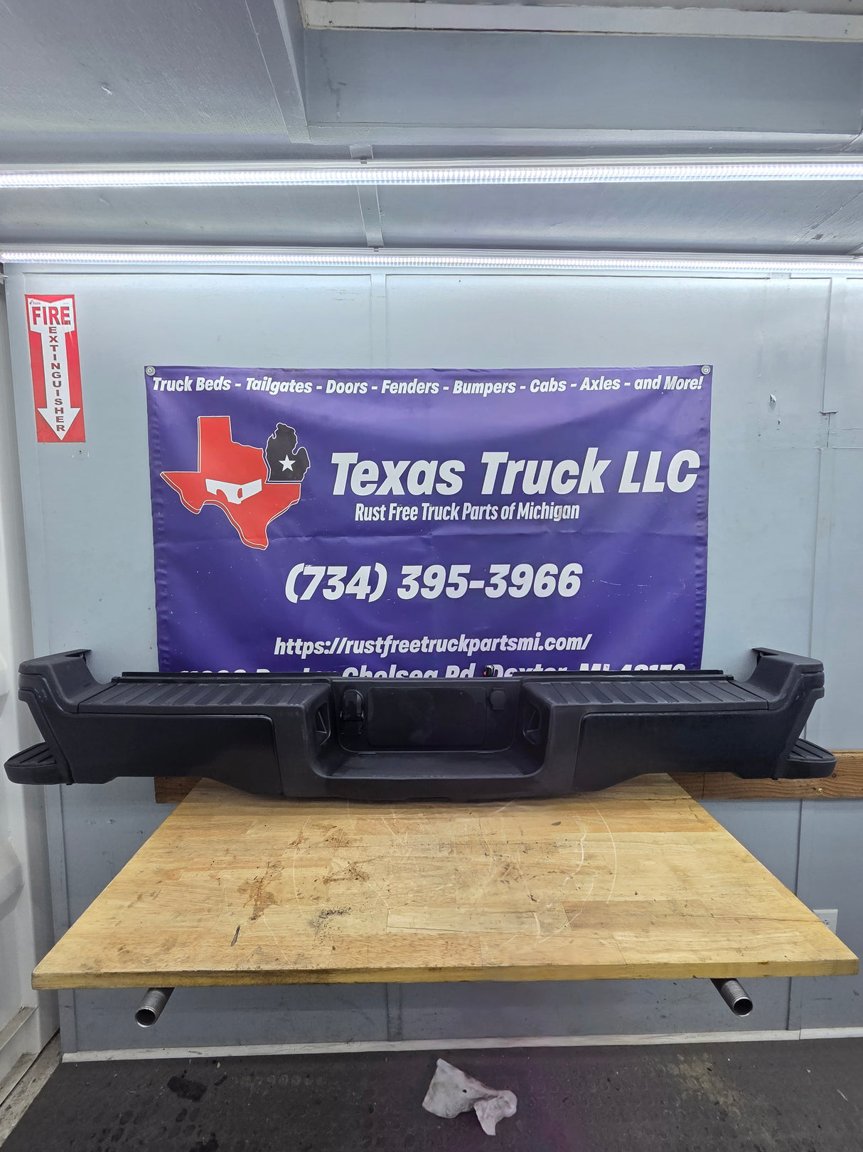 2023-2025 Ford Super Duty Rear Bumper F250 F350 F450 F550