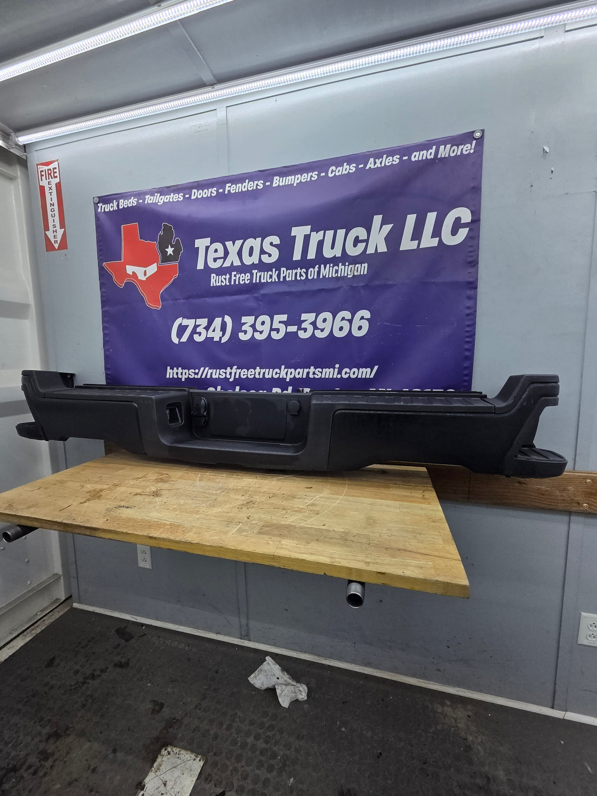 2023-2025 Ford Super Duty Rear Bumper F250 F350 F450 F550