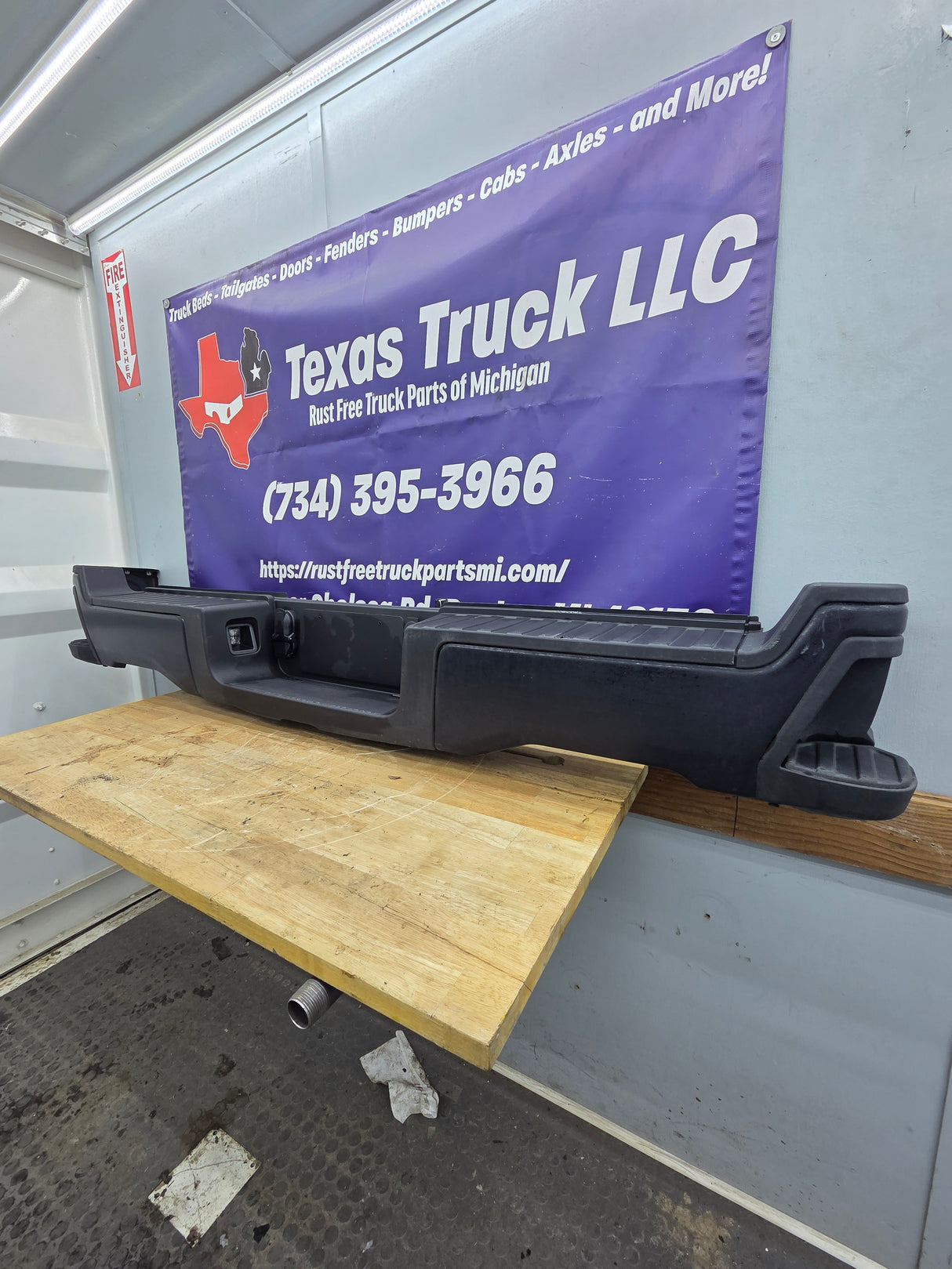 2023-2025 Ford Super Duty Rear Bumper F250 F350 F450 F550