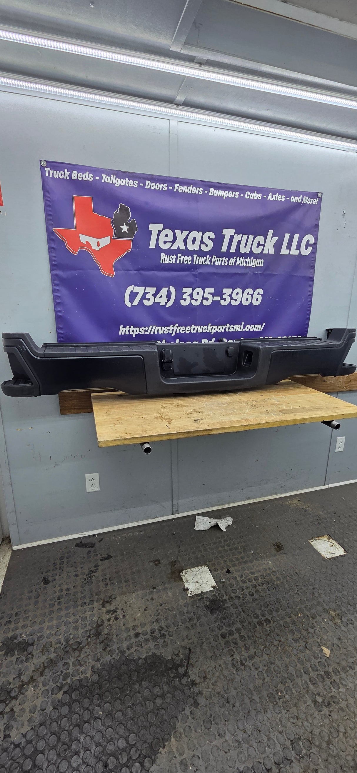 2023-2025 Ford Super Duty Rear Bumper F250 F350 F450 F550